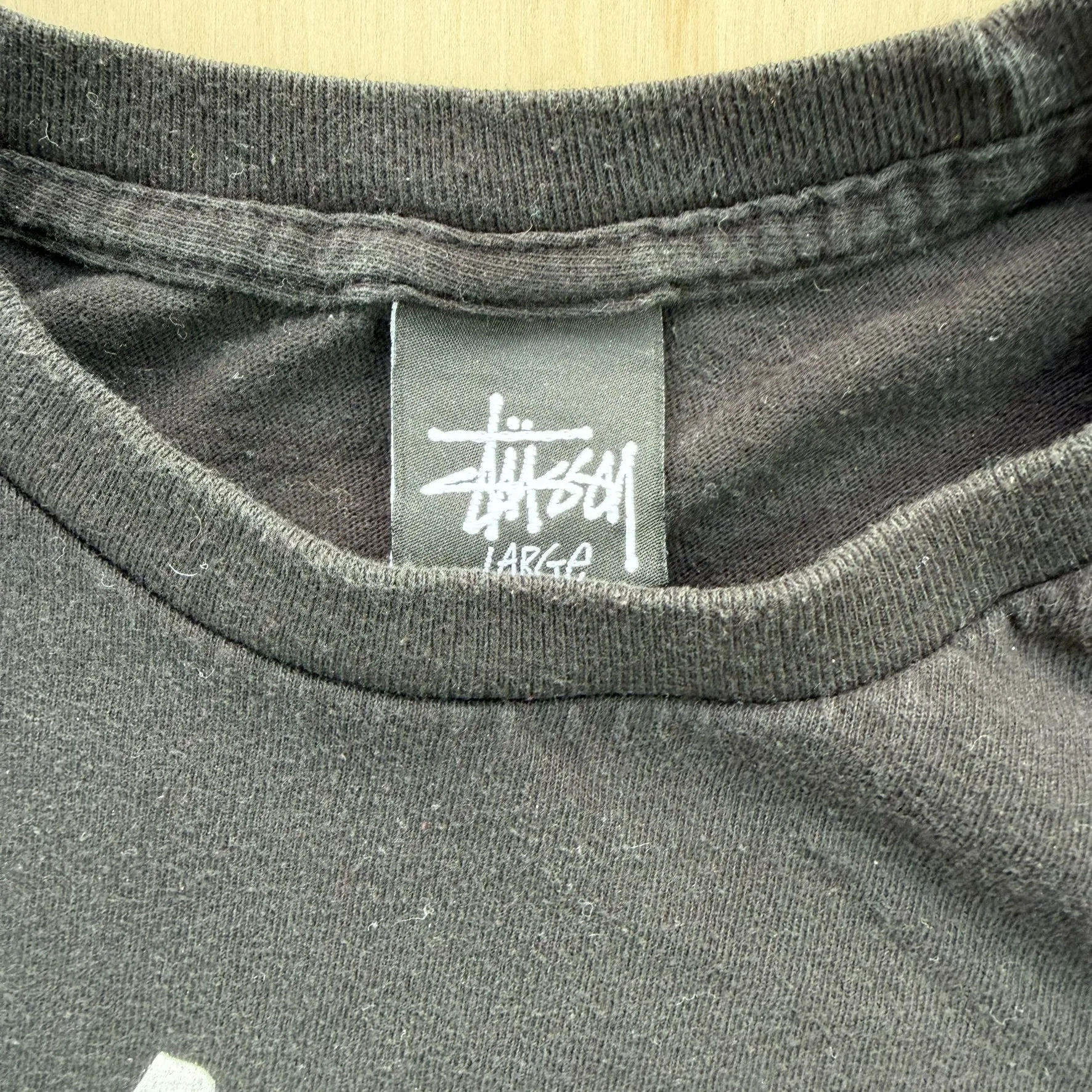 J- Vintage Stussy Built For The Long Haul Text Tee - L sold by HG Vintage product image thumbnail 3
