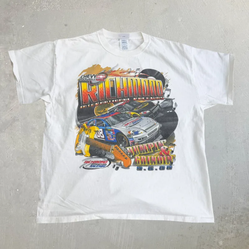 J- Vintage '08 Nascar Chevy Rock & Roll 400 Graphic Tee - XL made by Nascar