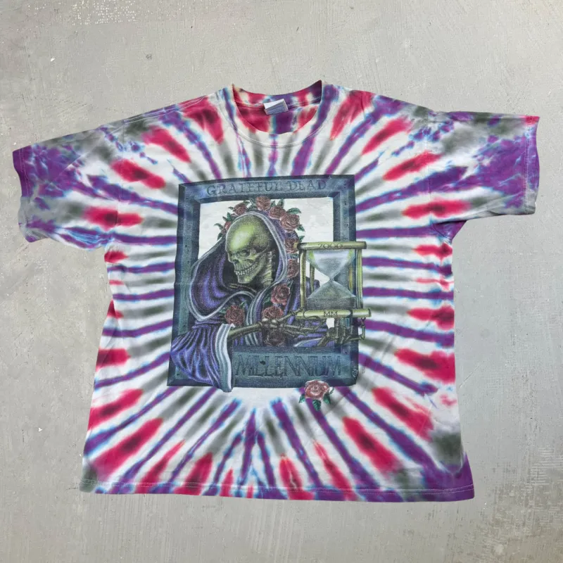 J- Vintage '97 Grateful Dead Millennium Tie Dye Tee - XL sold by HG Vintage