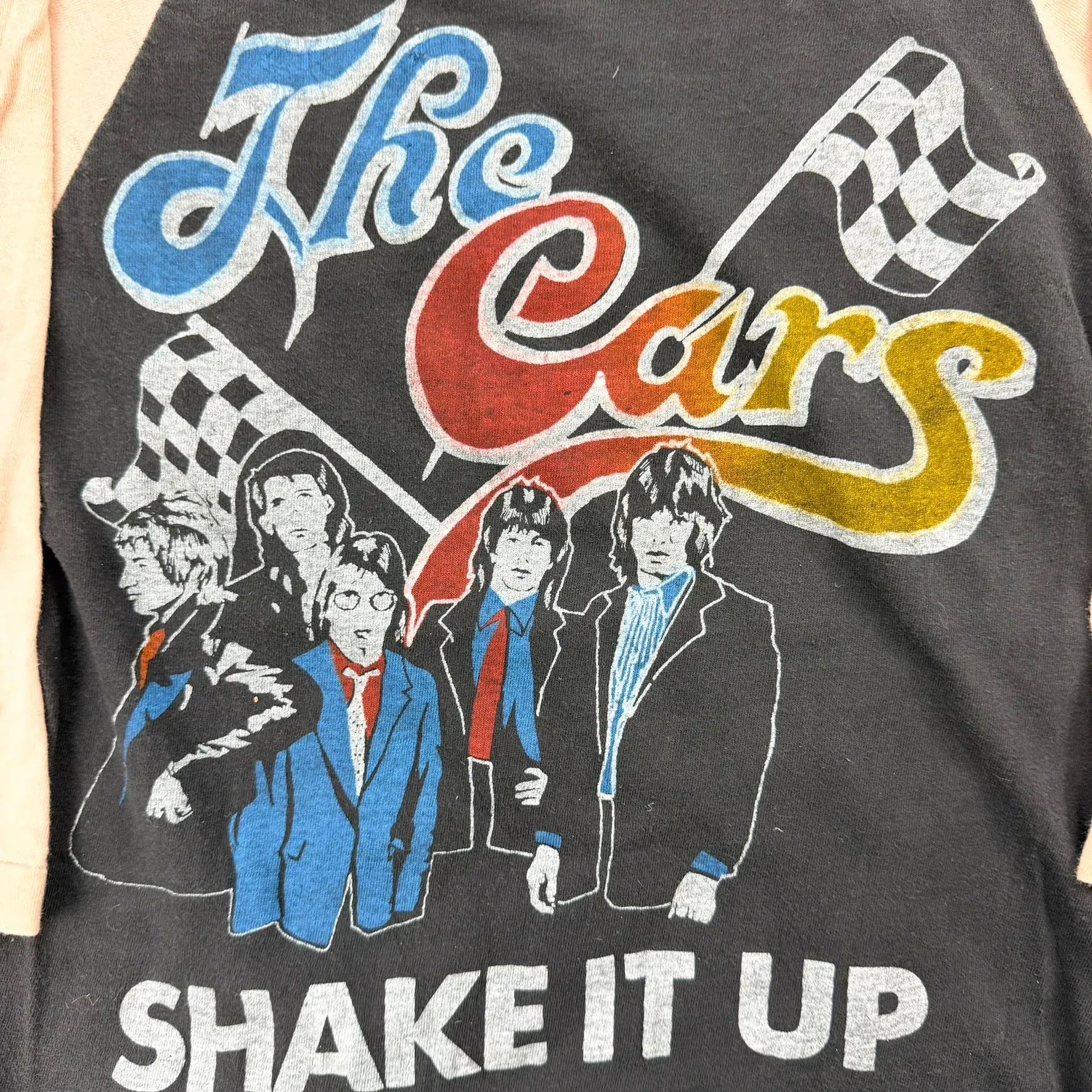 J- Vintage '82 The Cars Live Shake It Up Single Stitch Raglan Tee - M sold by HG Vintage product image thumbnail 2