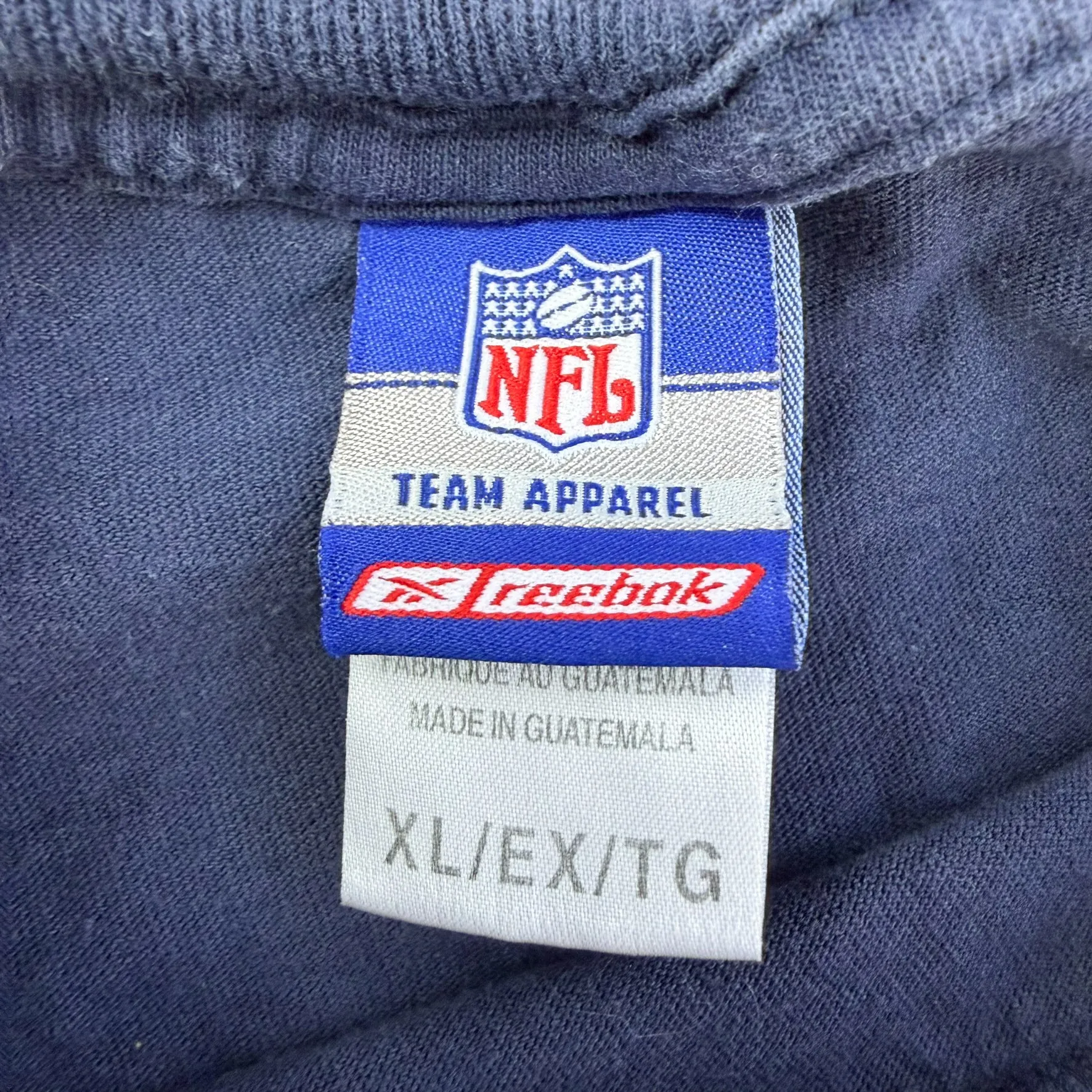 J- Vintage Denver Broncos NFL Reebok Logo & Text Long Sleeve Tee - XL sold by HG Vintage product image thumbnail 3