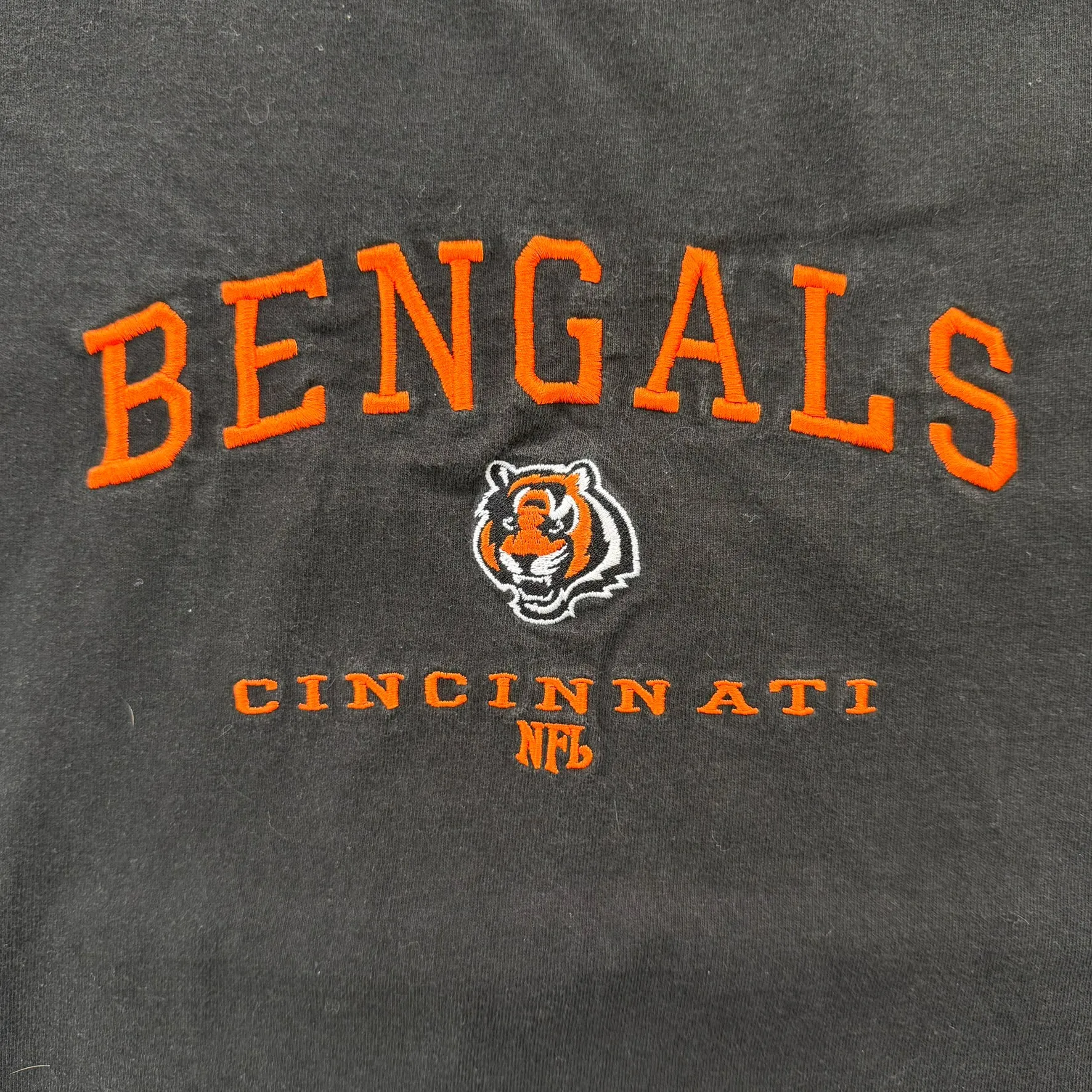 J- Vintage Cincinnati Bengals NFL Embroidered Text Tee - L sold by HG Vintage product image thumbnail 2
