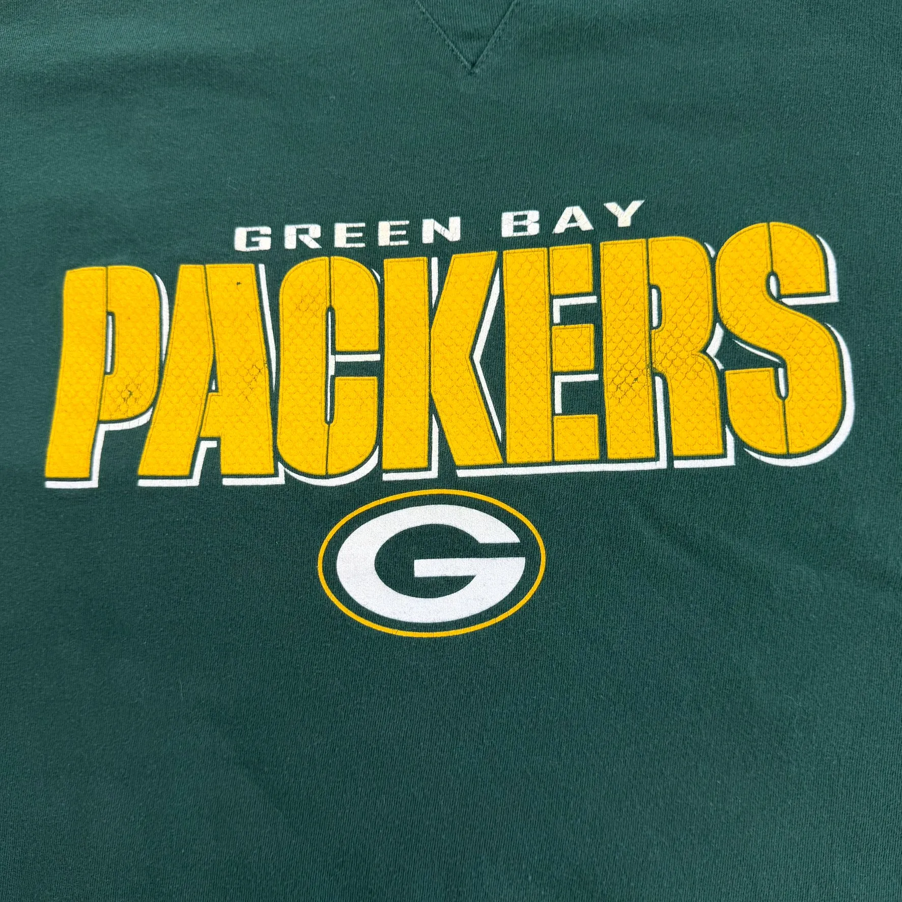 J- Vintage Green Bay Packers NFL Text Long Sleeve Tee - XL sold by HG Vintage product image thumbnail 2