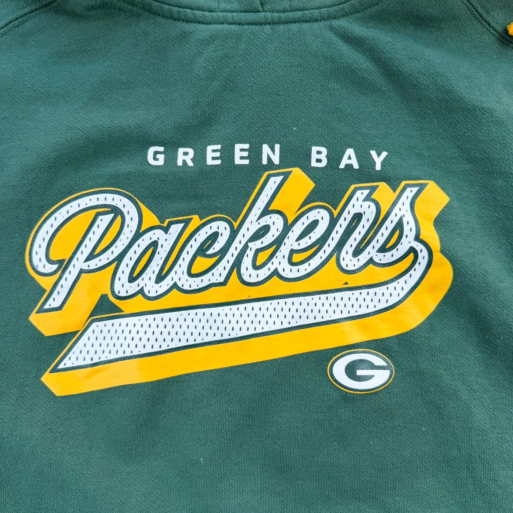 J- Vintage Green Bay Packers NFL Fanatic Text & Logo Hoodie - XL sold by HG Vintage product image thumbnail 2
