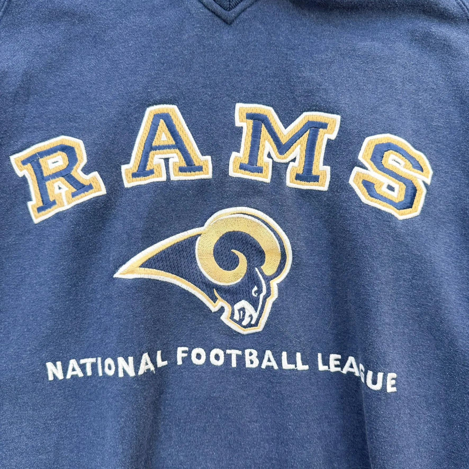 J- Vintage St Louis Rams NFL Lee Embroidered Logo Hoodie - 2XL sold by HG Vintage product image thumbnail 2