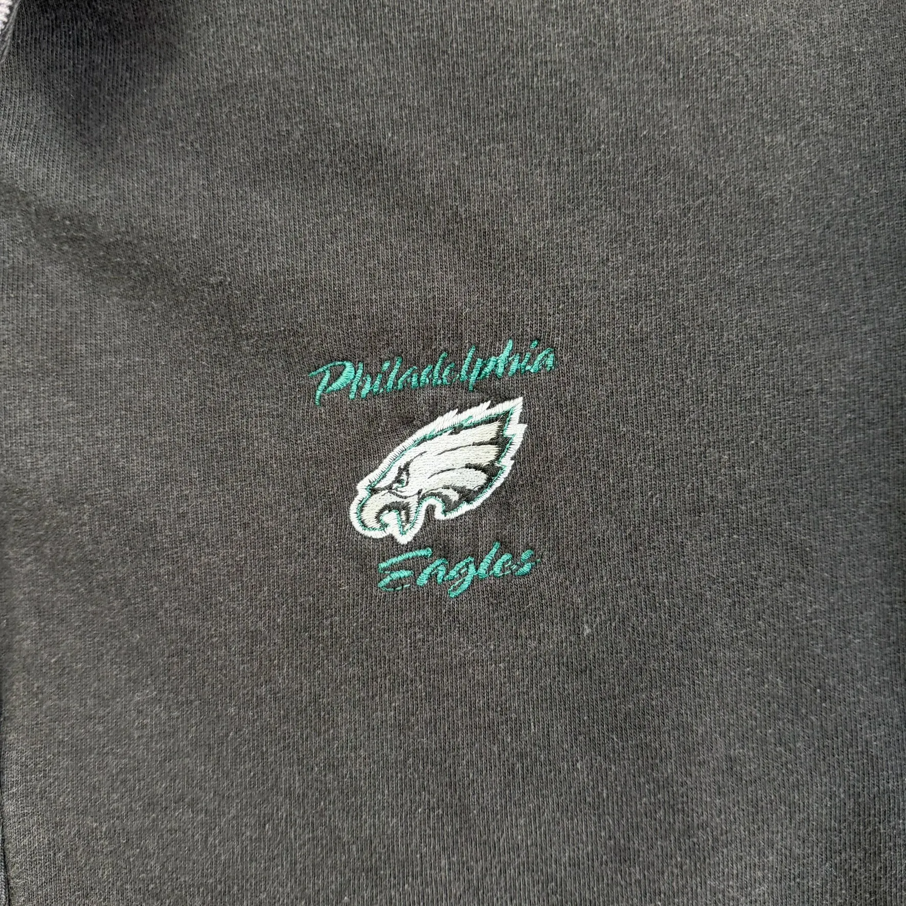 J- Vintage Philadelphia Eagles NFL Lee Embroidered Logo Rugby Shirt - L sold by HG Vintage product image thumbnail 2