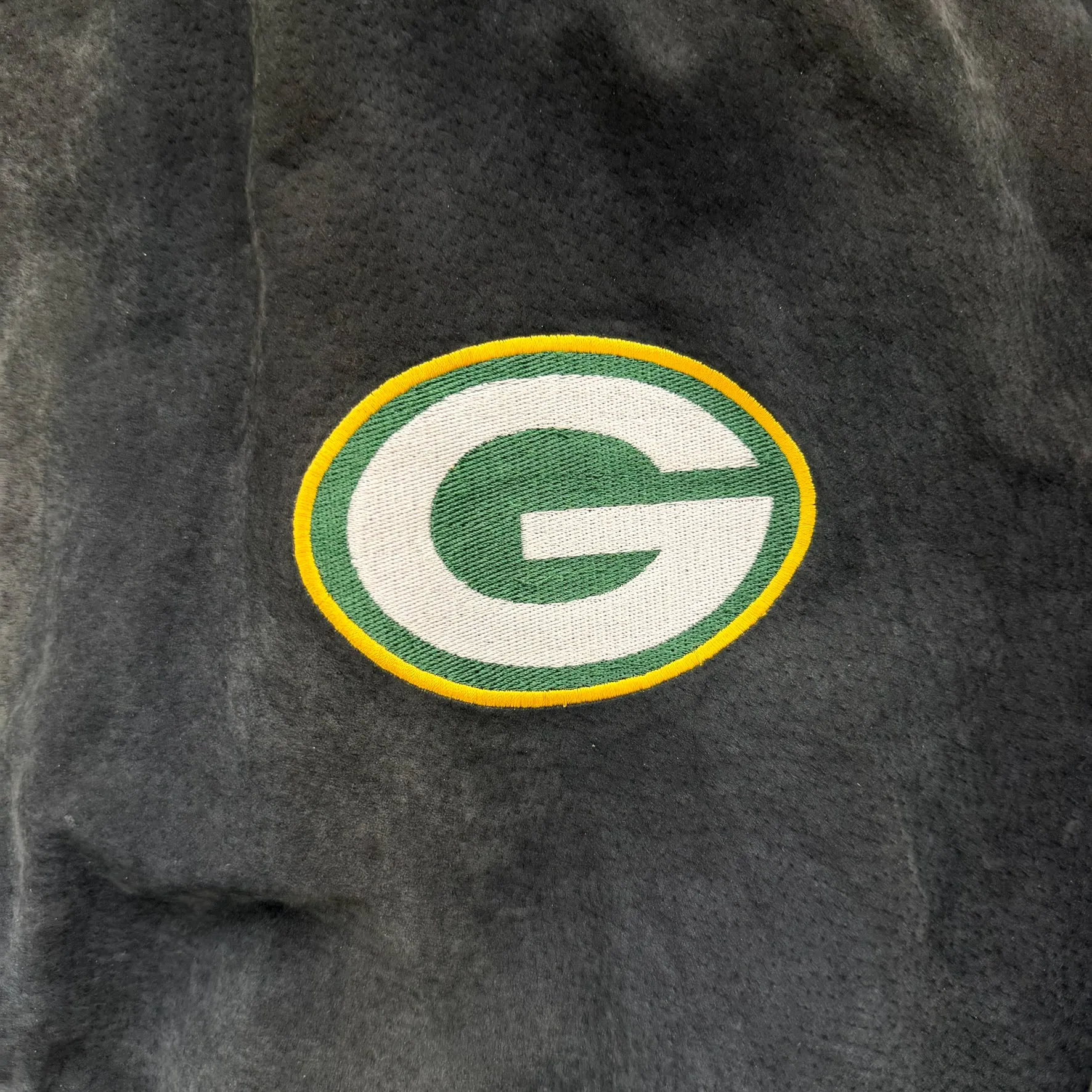 J- Vintage Green Bay Packers NFL Game Day Embroidered Logo Suede Jacket - XL sold by HG Vintage product image thumbnail 2