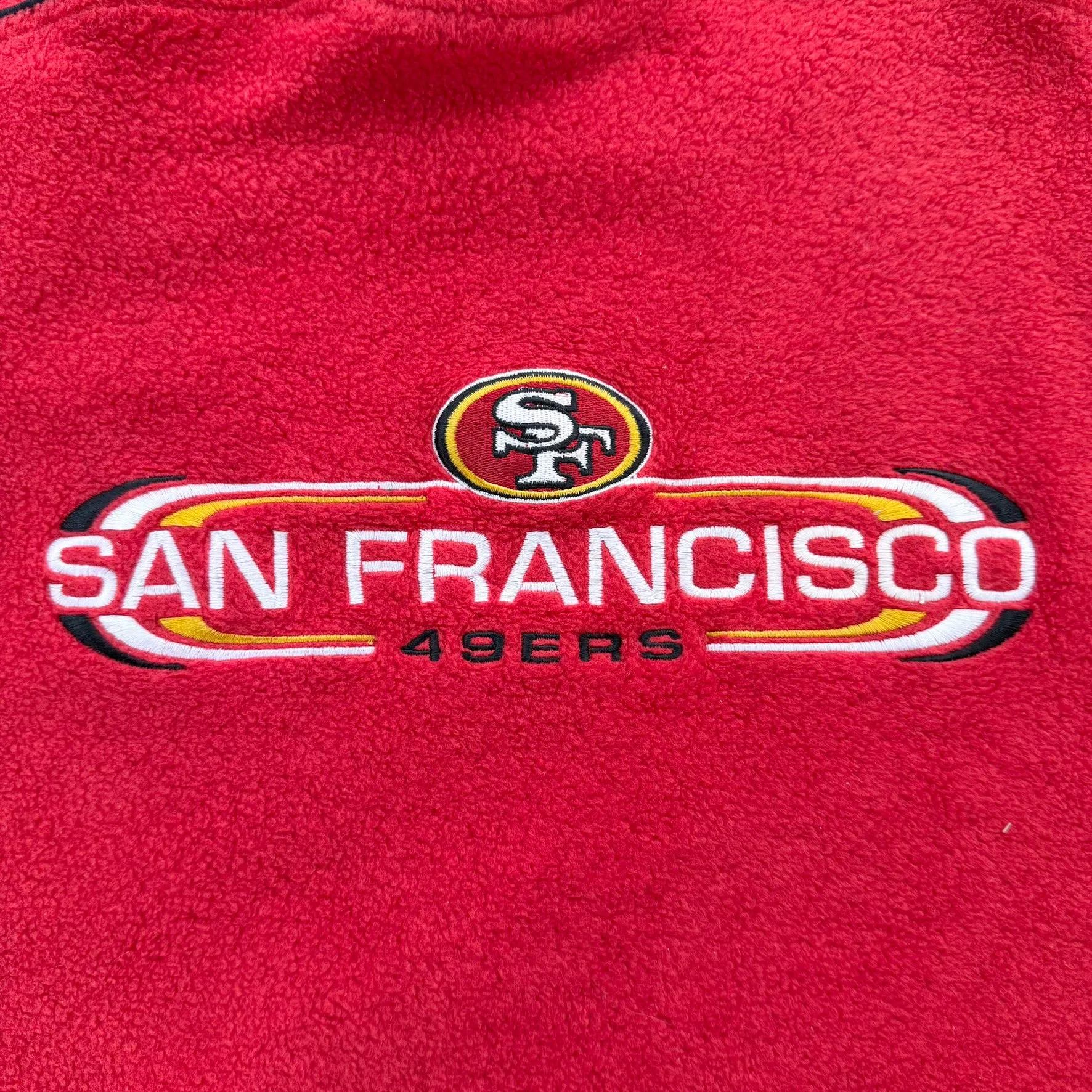 J- Vintage San Francisco 49ers NFL Embroidered Logo Polar Fleece Crewneck - 2XL sold by HG Vintage product image thumbnail 2