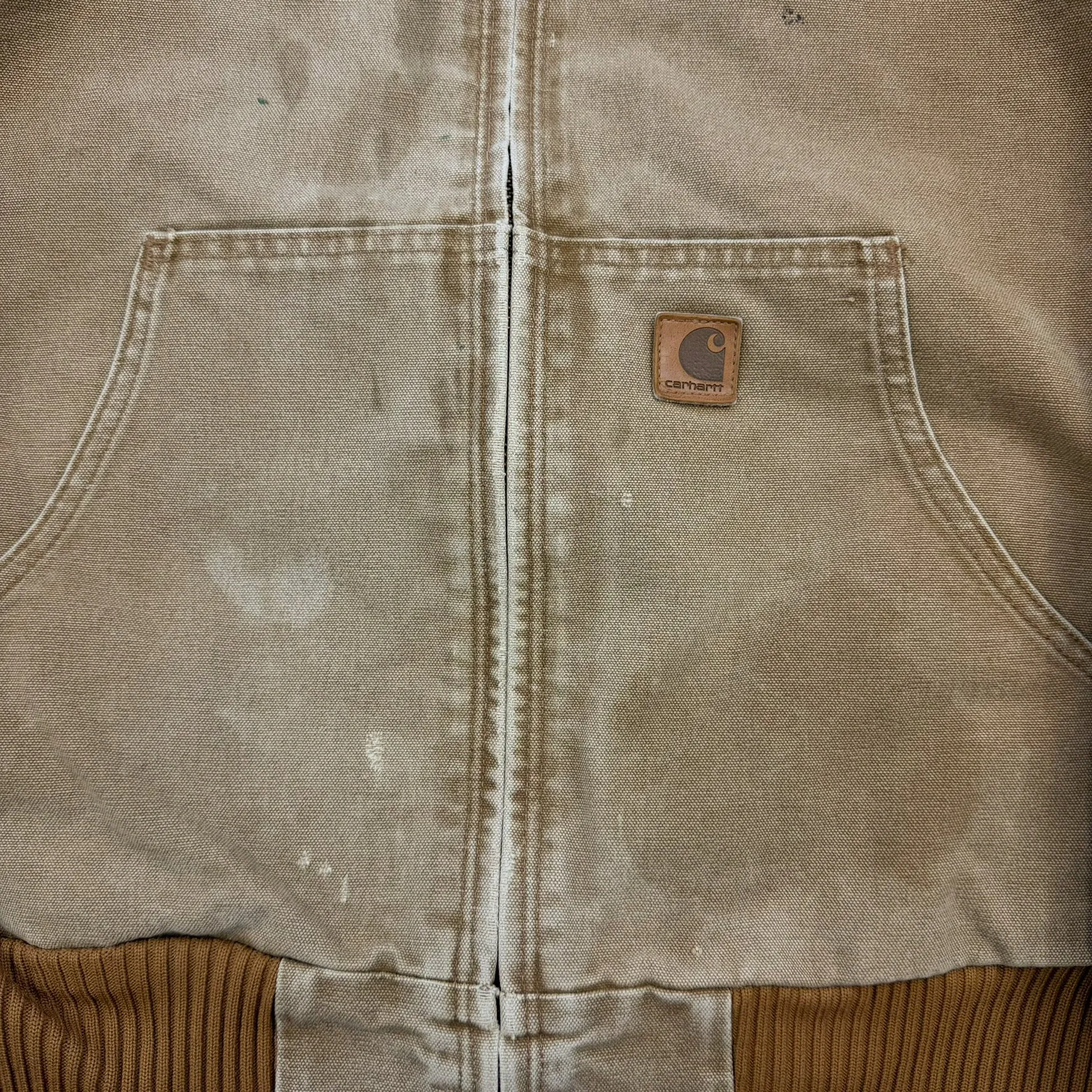 F- Vintage Carhartt Brown Hooded Active Work Jacket - L Tall sold by HG Vintage product image thumbnail 2