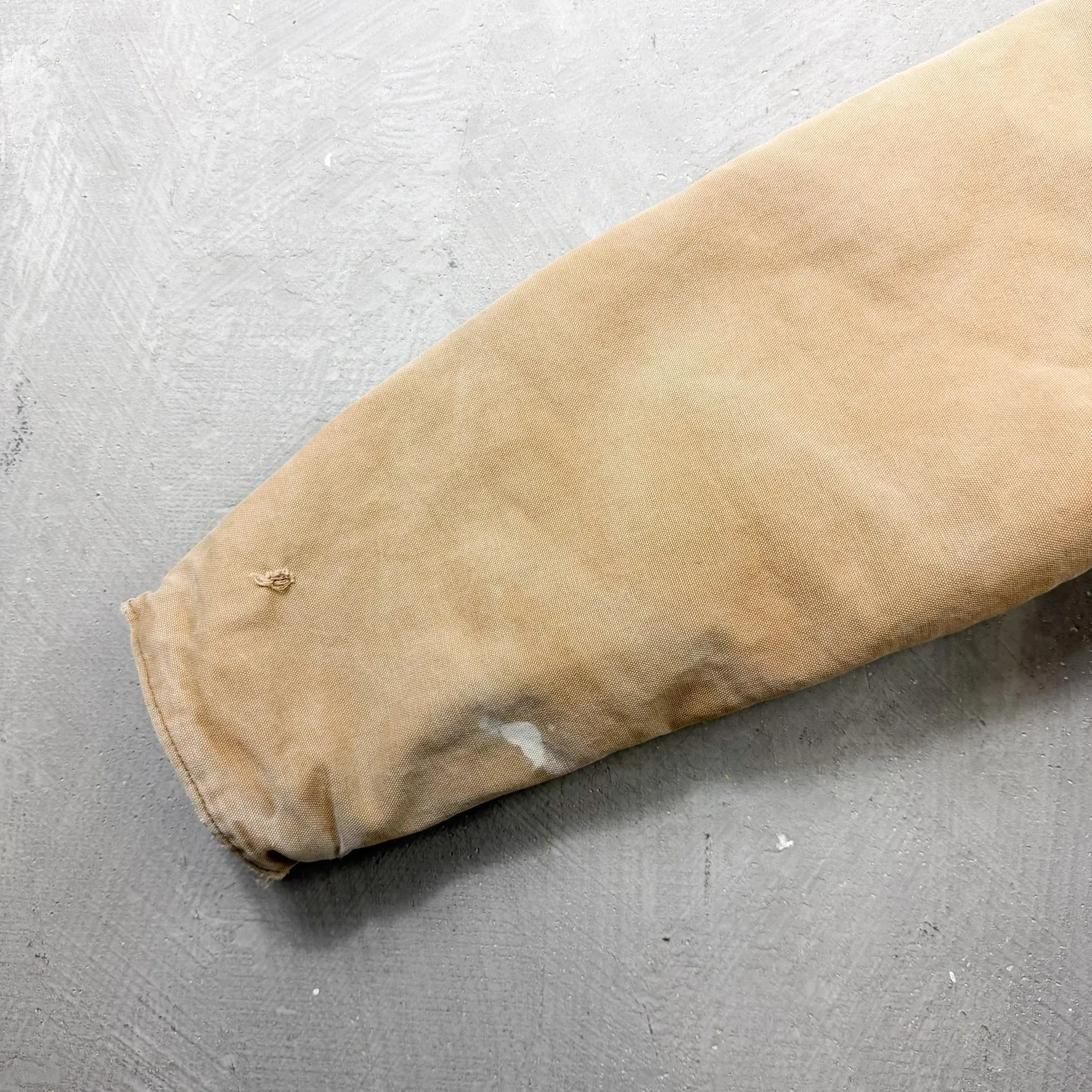 F- Vintage Carhartt Quilt Lined Dark Tan Work Jacket - L sold by HG Vintage product image thumbnail 5