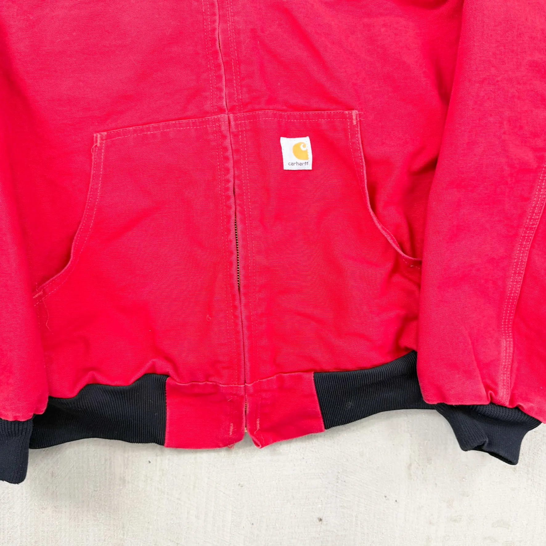 F- Vintage Carhartt University Of Georgia Active Hooded Work Jacket - L sold by HG Vintage product image thumbnail 4