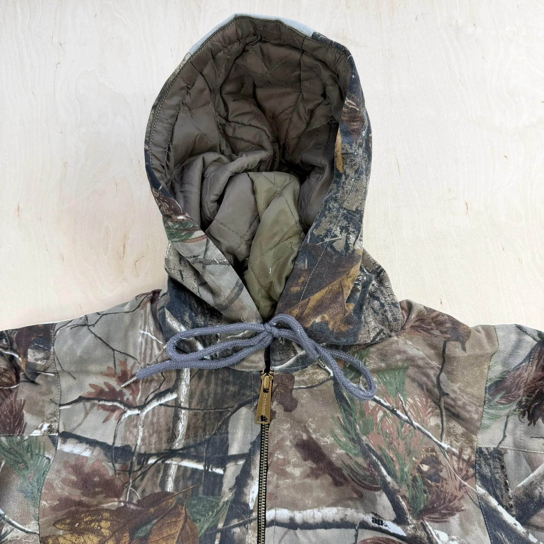 J- Carhartt Reworked Real Tree Camo Hooded Jacket - L sold by HG Vintage product image thumbnail 2