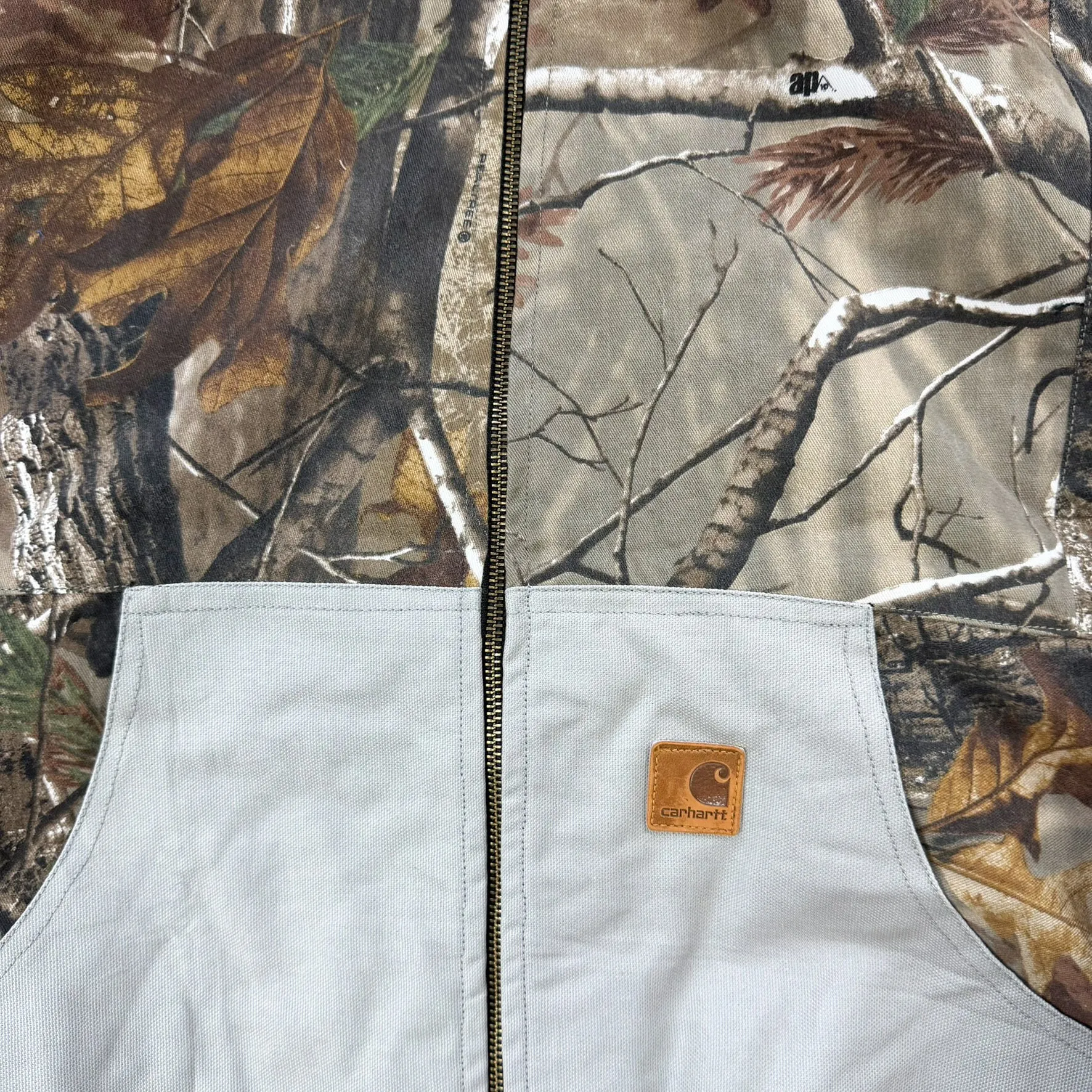 J- Carhartt Reworked Real Tree Camo Hooded Jacket - L sold by HG Vintage product image thumbnail 3