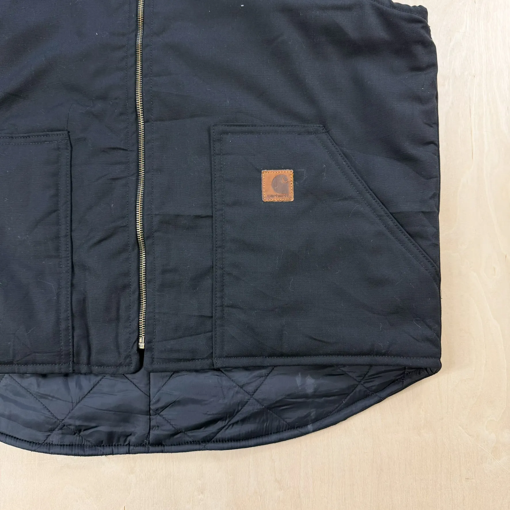 J- Carhartt Reworked Black Work Vest - L sold by HG Vintage product image thumbnail 4