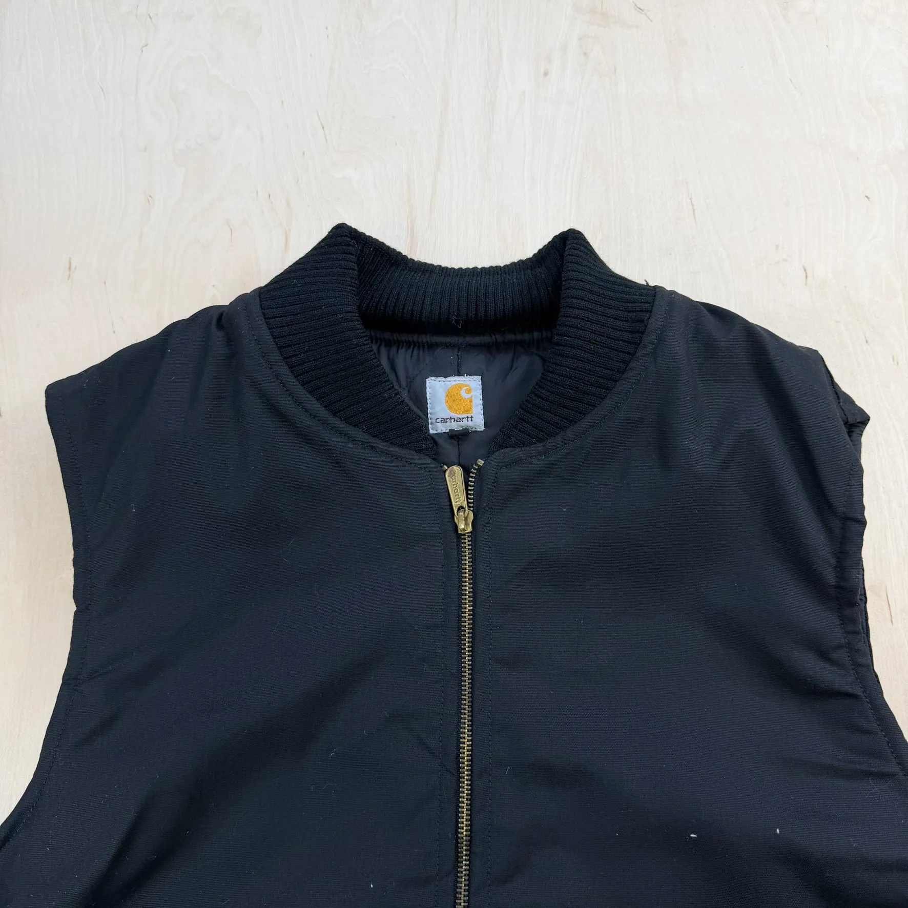 J- Carhartt Reworked Black Work Vest - L sold by HG Vintage product image thumbnail 2