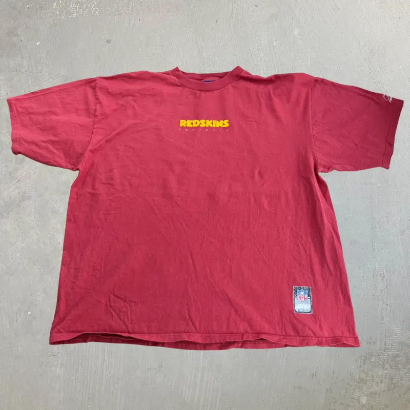 J- Vintage Washington Commanders NFL Reebok Text Tee- 2XL made by HG Vintage