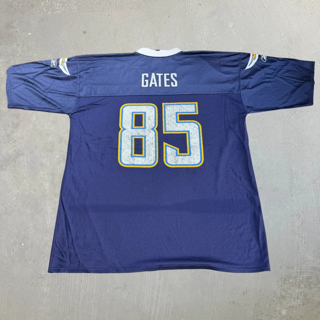 J- Vintage San Diego Chargers NFL Reebok Antonio Gates Football Jersey - XL sold by HG Vintage product image thumbnail 3