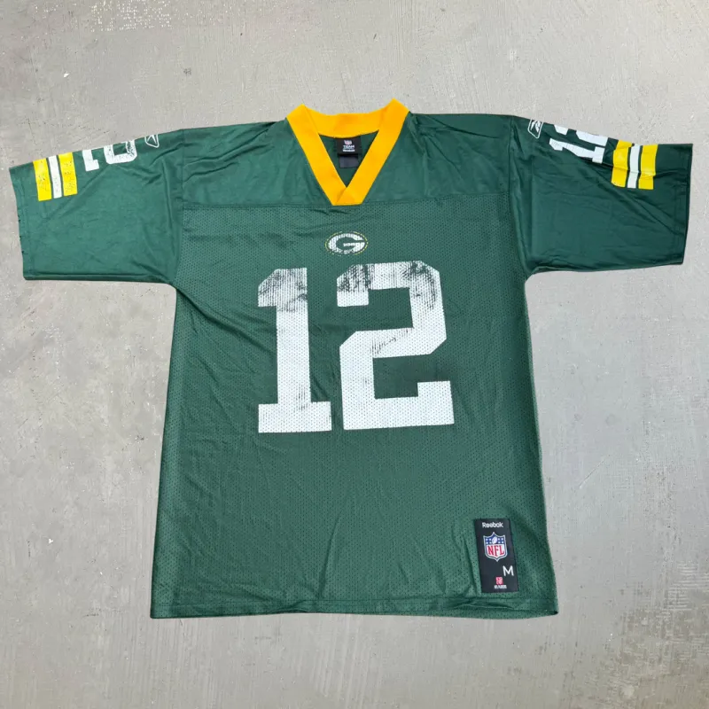 J- Vintage Green Bay Packers NFL Reebok Aaron Rodgers Football Jersey - M made by HG Vintage