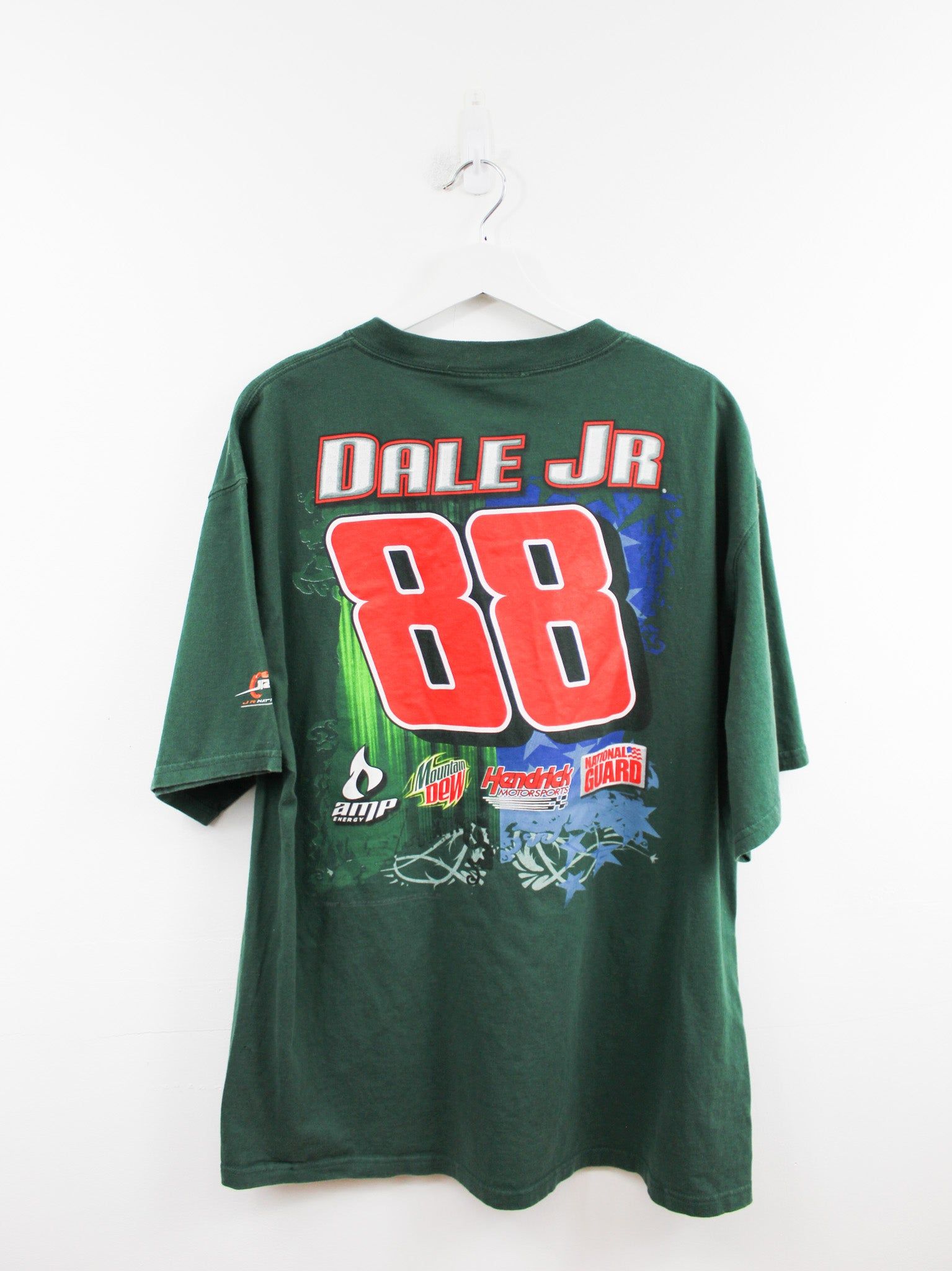 Nascar 2007 Dale Jr Mountain Dew & National Guard Tee sold by HG Vintage product image thumbnail 3