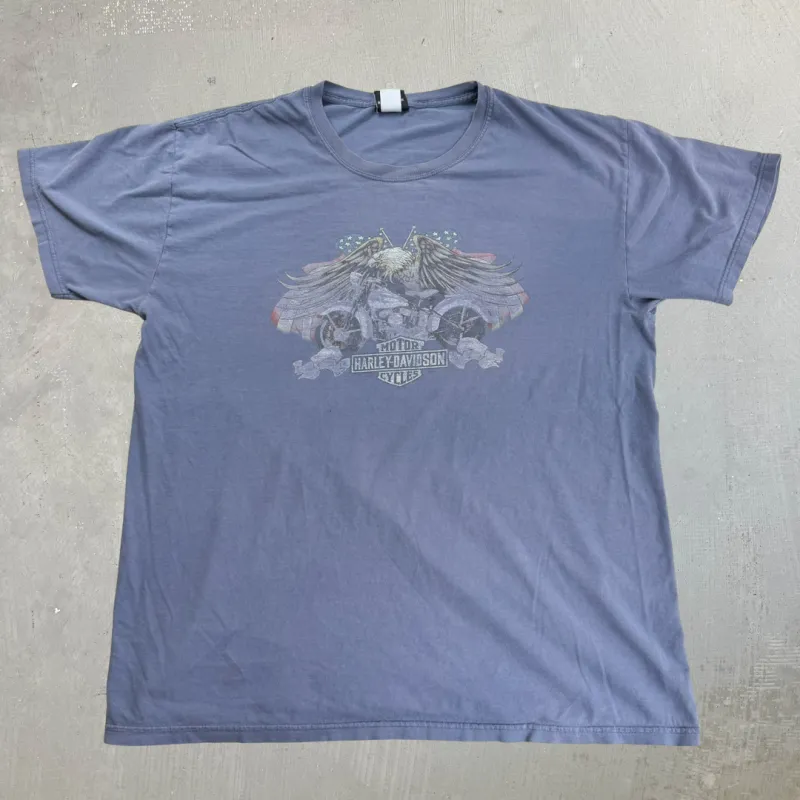 J- Vintage Harley Davidson Ottawa Illinois Graphic Tee - XL made by HG Vintage