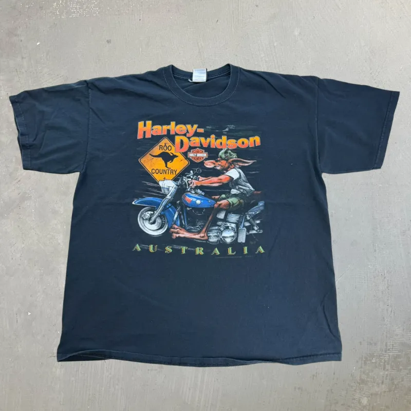 J- Vintage '07 Harley Davidson Sydney Australia Graphic Tee - XL sold by HG Vintage