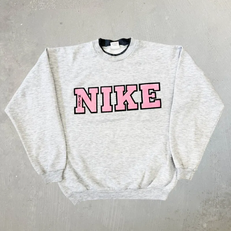 J- Vintage Nike Puff Text Crewneck - S sold by HG Vintage