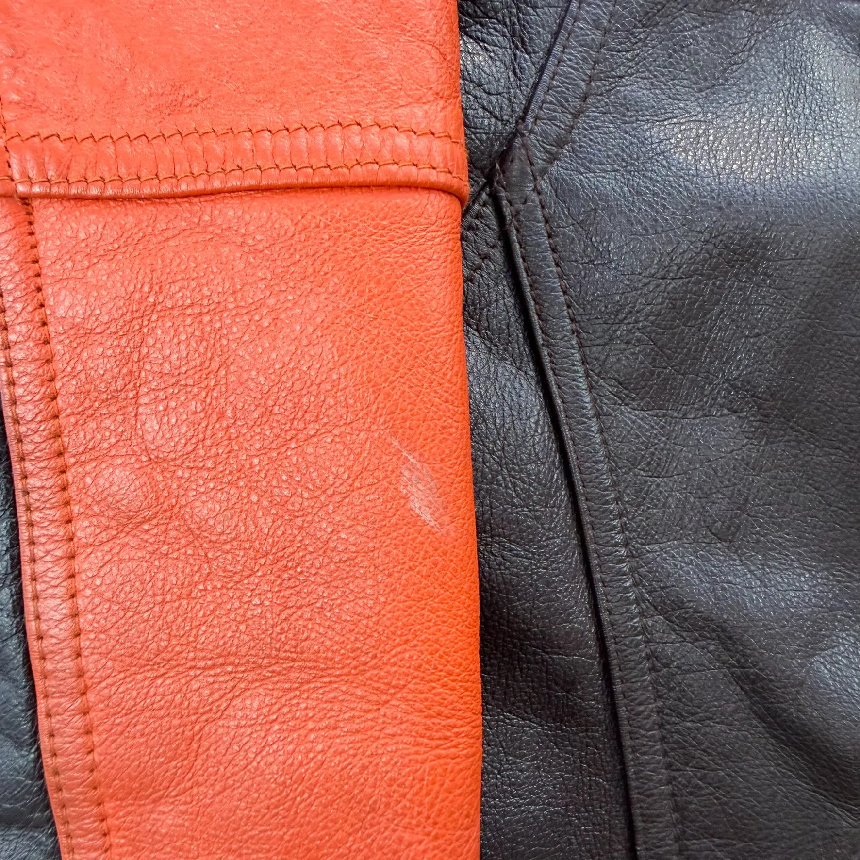 J- Vintage Cleveland Browns NFL Mirage Leather Jacket - XL sold by HG Vintage product image thumbnail 5