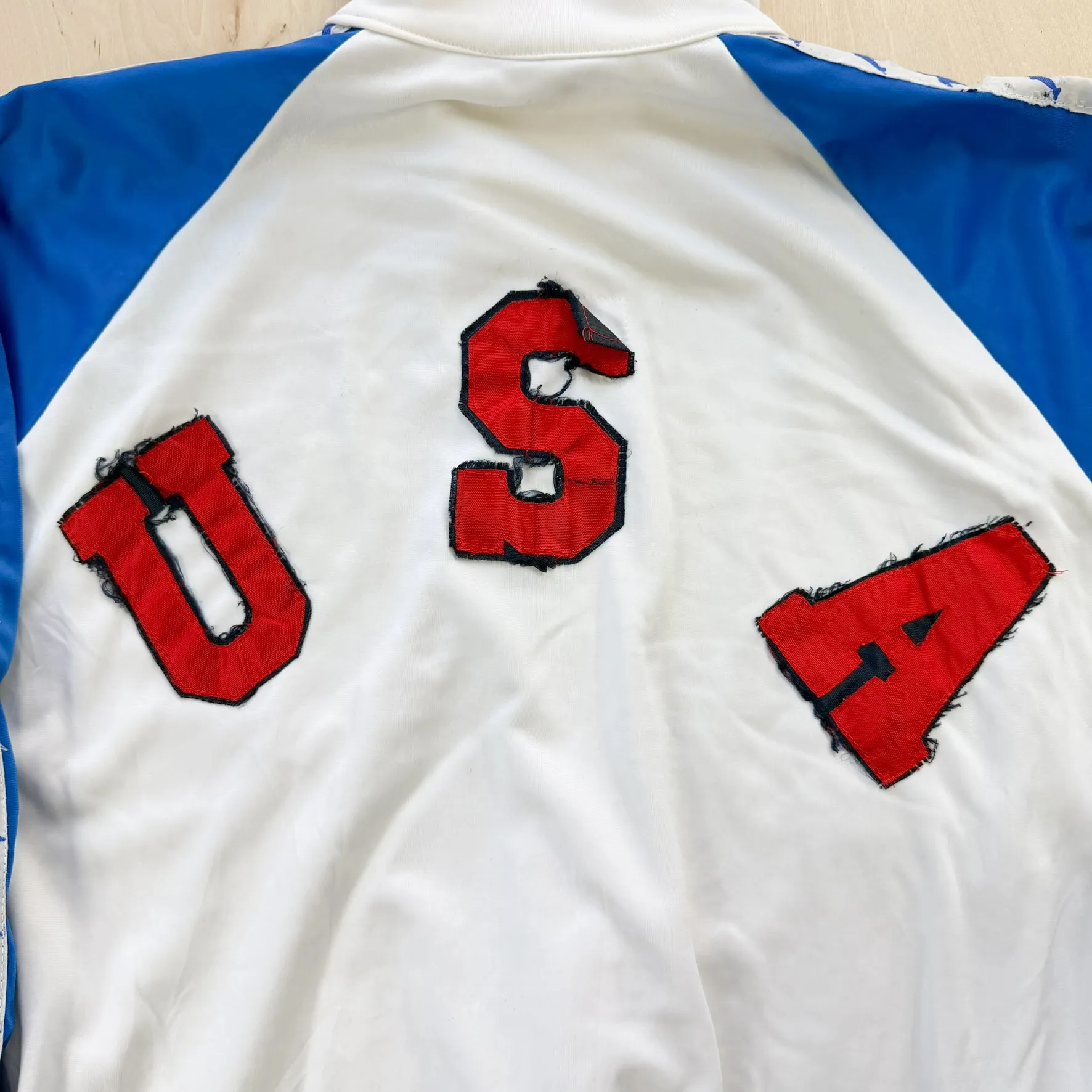 J- Vintage Kapp USA Athletic Congress Zip Up Track Jacket Jacket - L sold by HG Vintage product image thumbnail 5