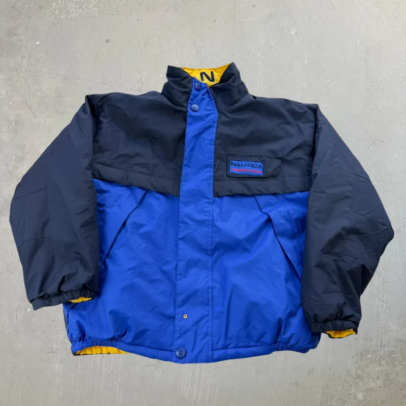 J- Vintage Nautica Competition Zip Up Winter Jacket - M sold by HG Vintage