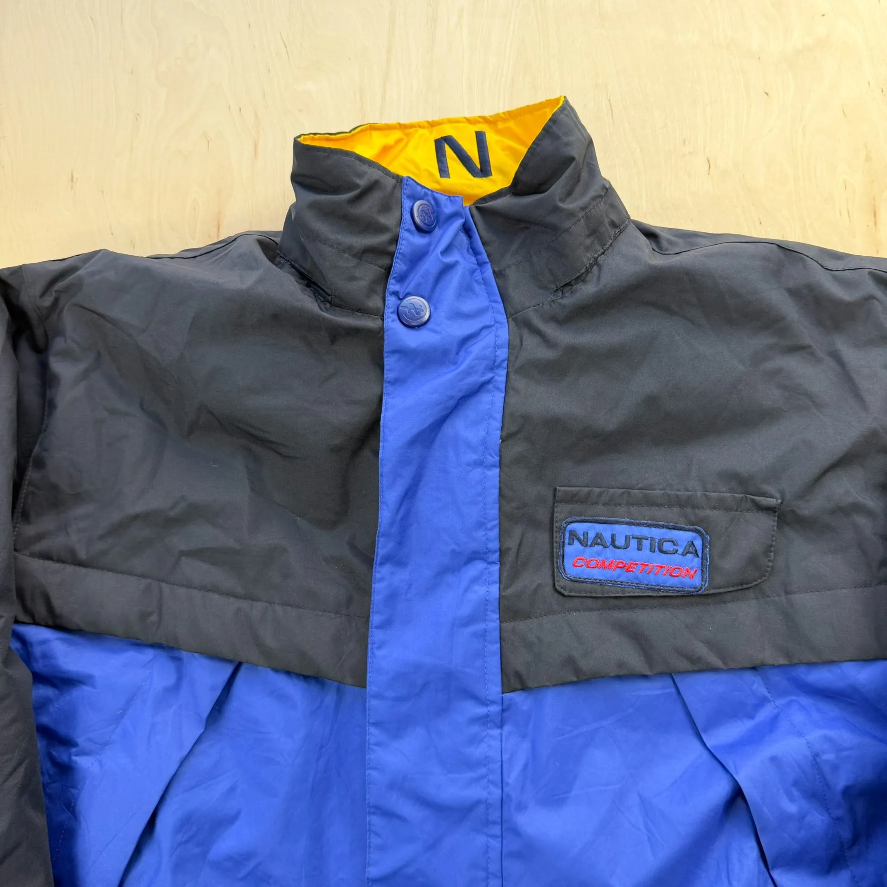 J- Vintage Nautica Competition Zip Up Winter Jacket - M sold by HG Vintage product image thumbnail 2