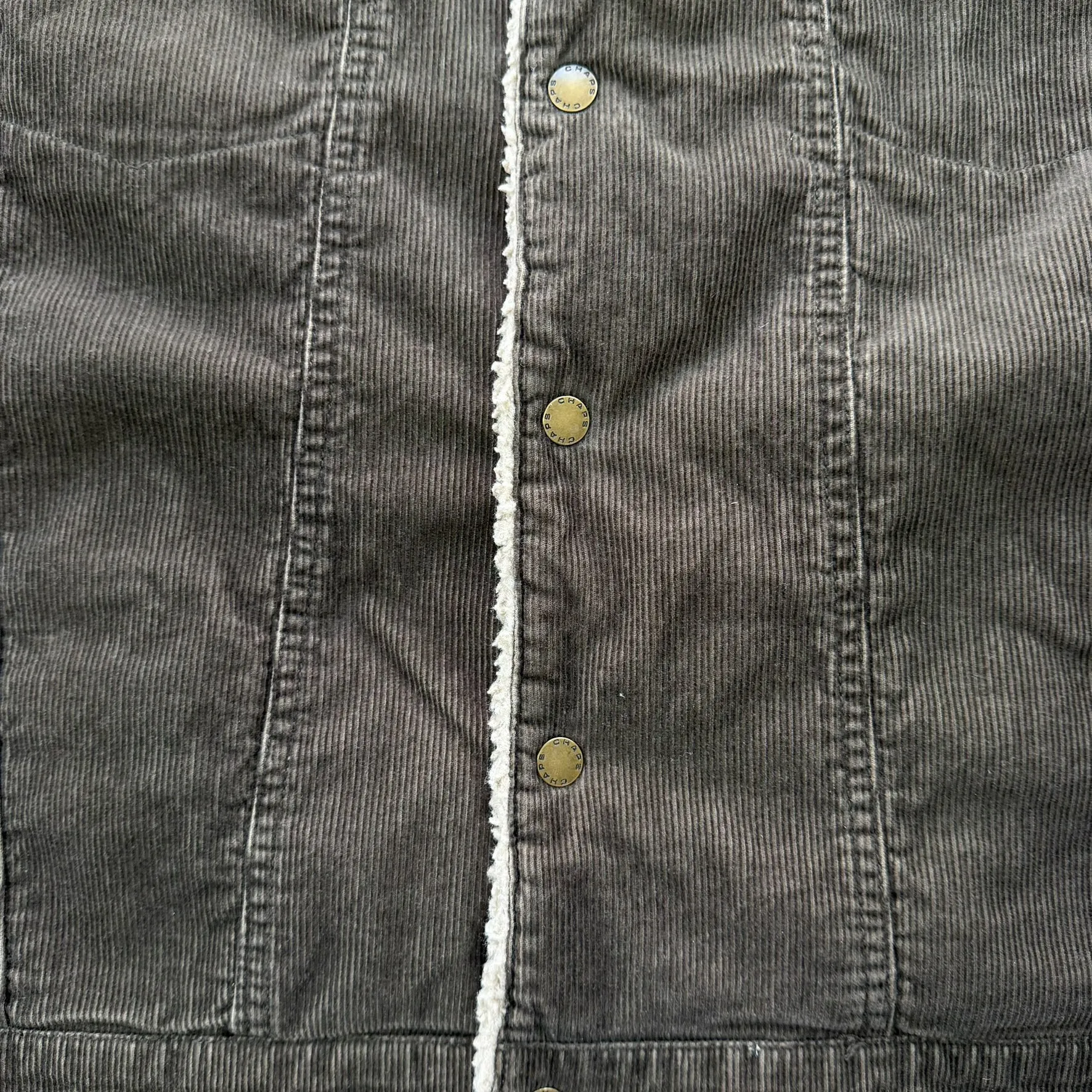 J- Vintage Chaps Ralph Lauren Sherpa Lined Corduroy Jacket - L sold by HG Vintage product image thumbnail 5