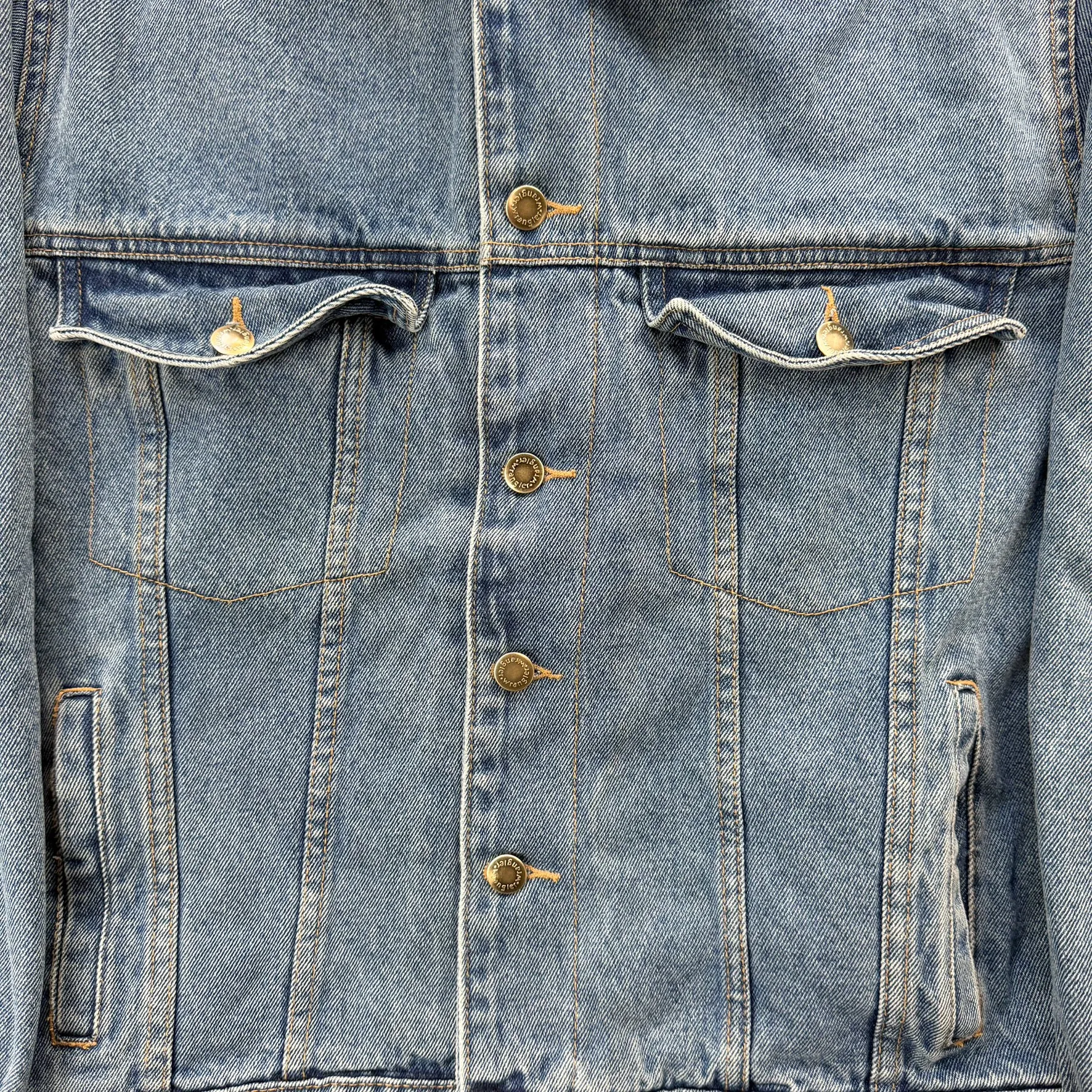 J- Vintage Wrangler Hero Flannel Lined Denim Jacket - M sold by HG Vintage product image thumbnail 4