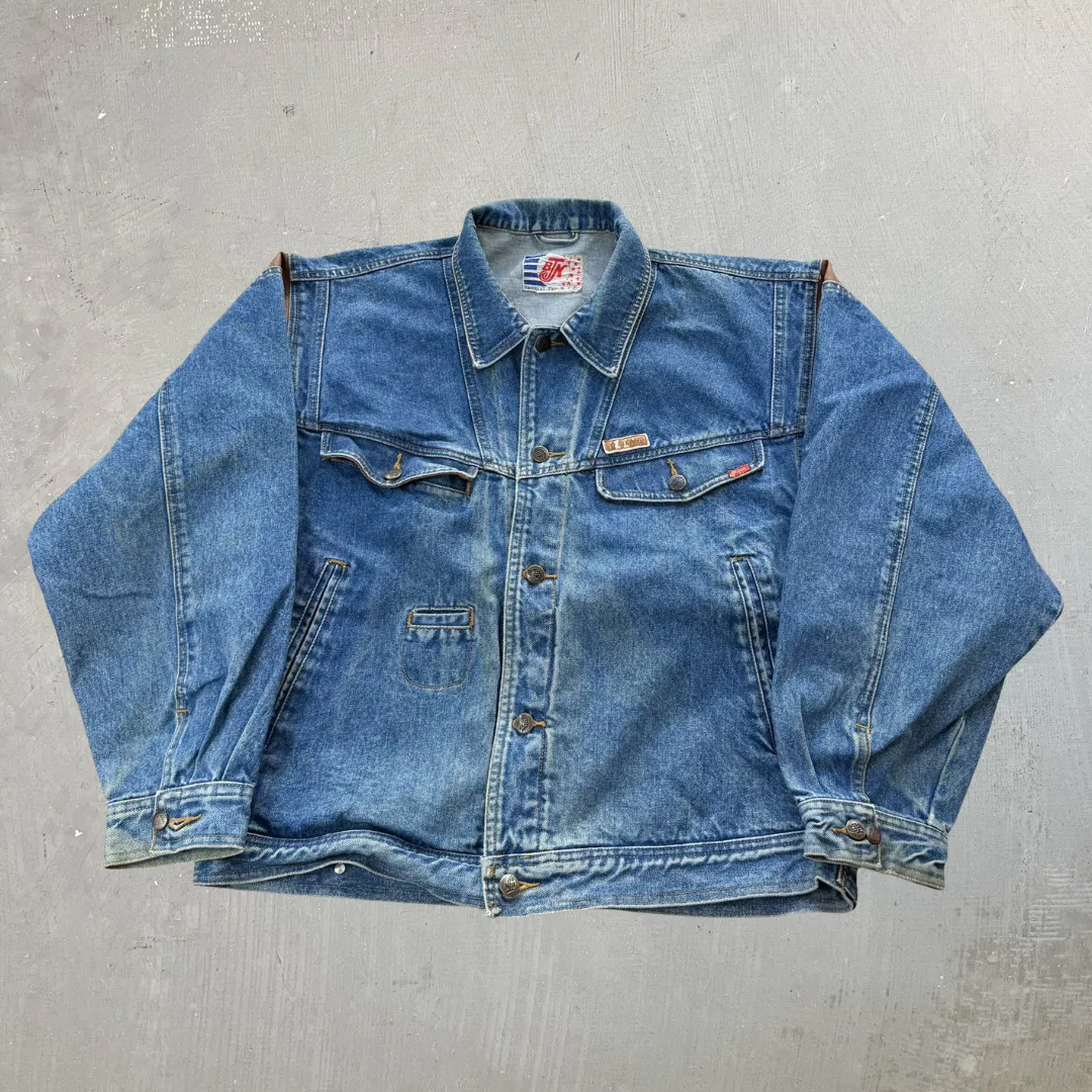 J- Vintage BJN Jeans Denim Jacket - L sold by HG Vintage