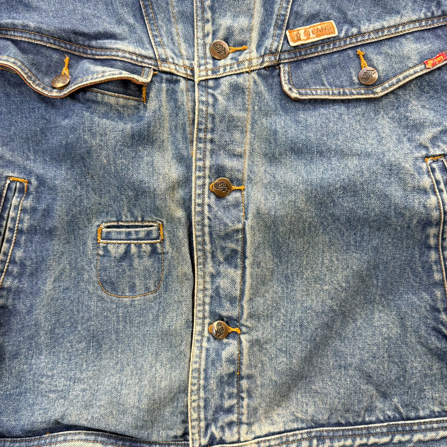 J- Vintage BJN Jeans Denim Jacket - L sold by HG Vintage product image thumbnail 2