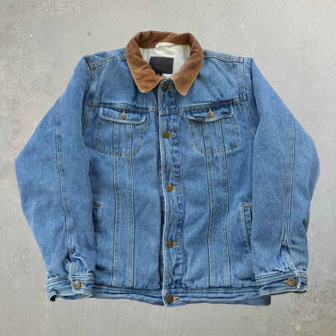 J- Vintage Lee Quilt Lined Denim Jacket - XL sold by HG Vintage