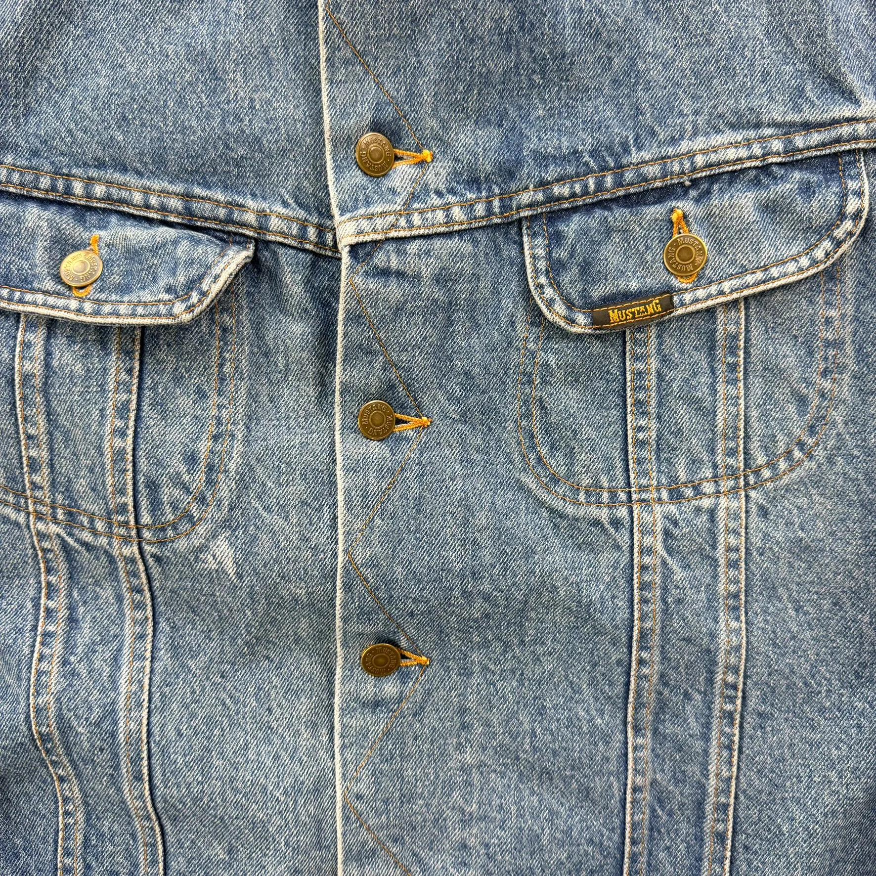 J- Vintage Mustang Storm Rider Blanket Lined Denim Jacket - 42 sold by HG Vintage product image thumbnail 4