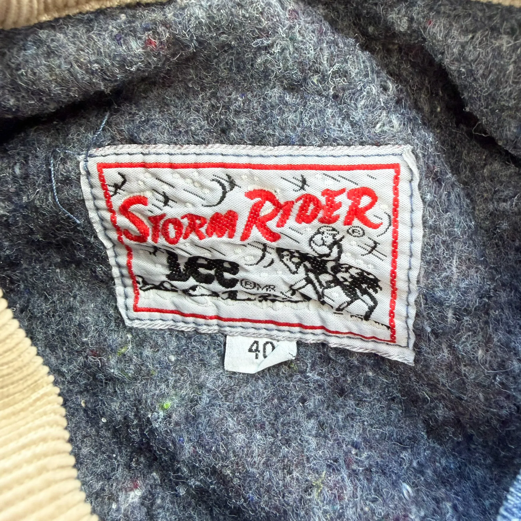 J- Vintage Lee Storm Rider Blanket Lined Denim Jacket - 40/M sold by HG Vintage product image thumbnail 5