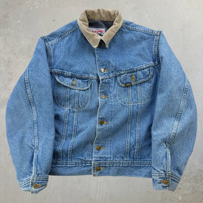 J- Vintage Lee Storm Rider Blanket Lined Denim Jacket - 40/M sold by HG Vintage