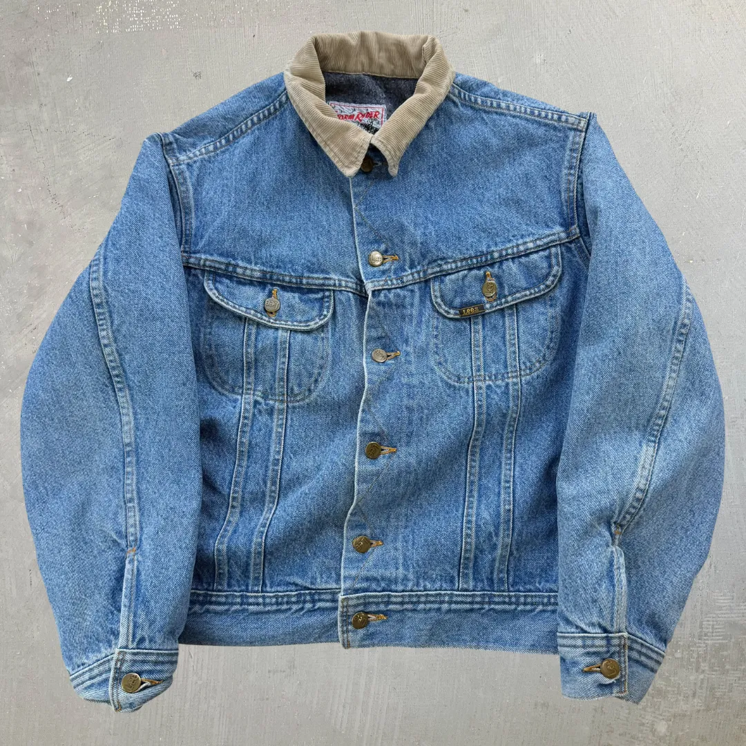 J- Vintage Lee Storm Rider Blanket Lined Denim Jacket - 40/M sold by HG Vintage