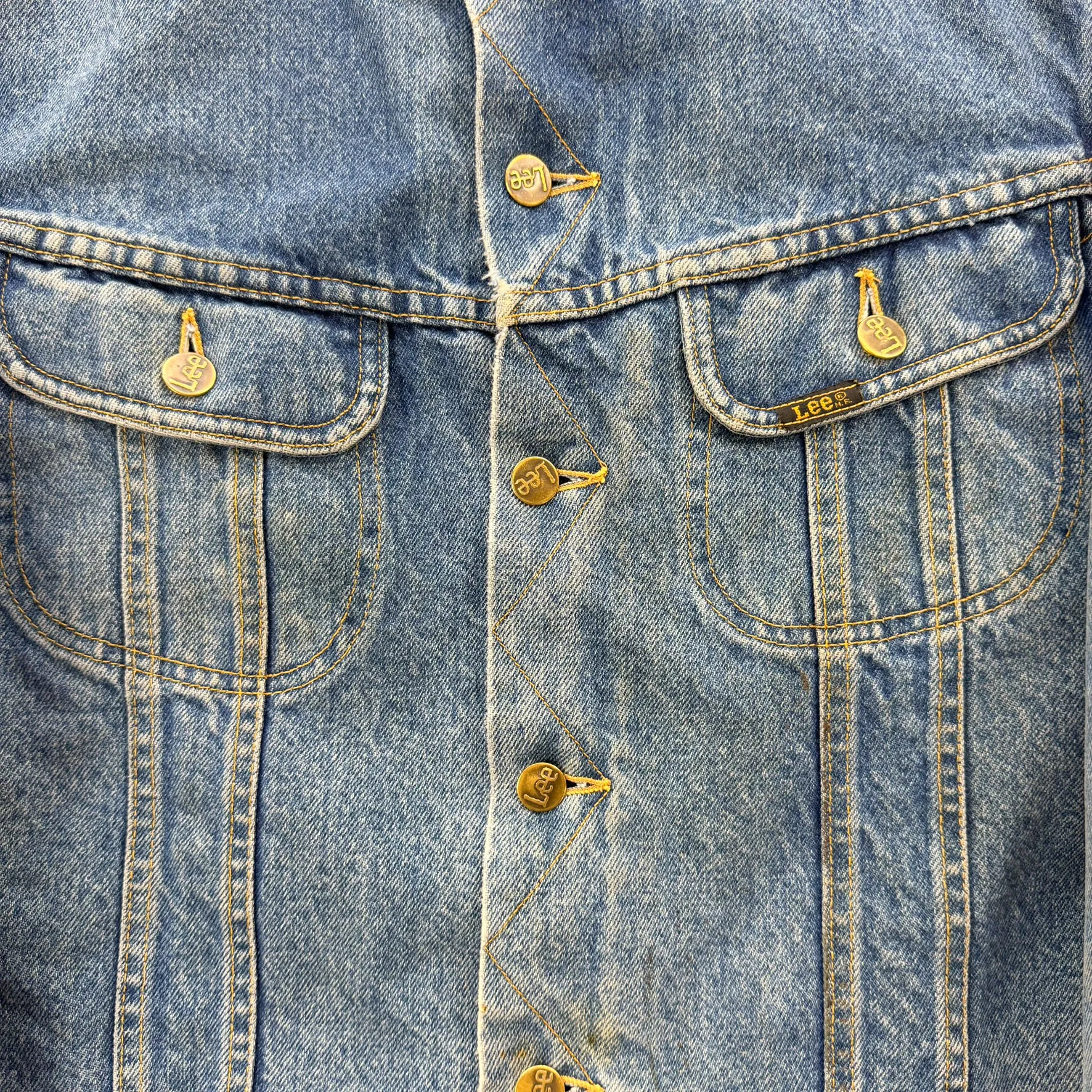 J- Vintage Lee Storm Rider Blanket Lined Denim Jacket - M sold by HG Vintage product image thumbnail 3