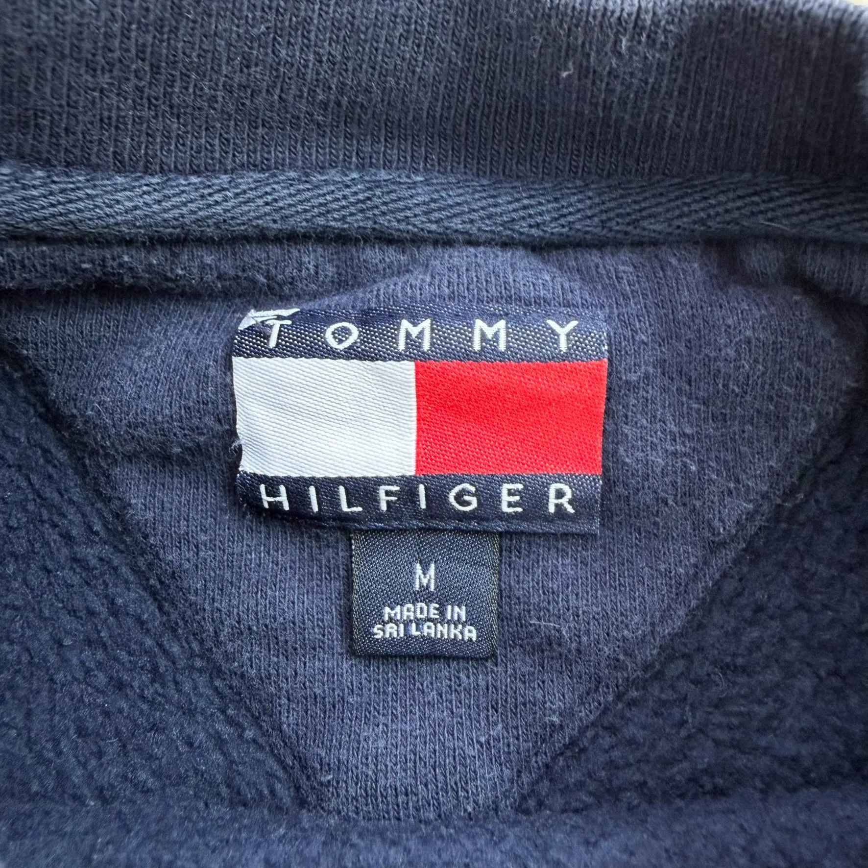 J- Vintage Tommy Hilfiger Embroidered Text & Logo Crewneck - M sold by HG Vintage product image thumbnail 3