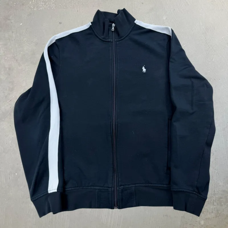 J- Vintage Polo Ralph Lauren Embroidered Track Jacket- L sold by HG Vintage
