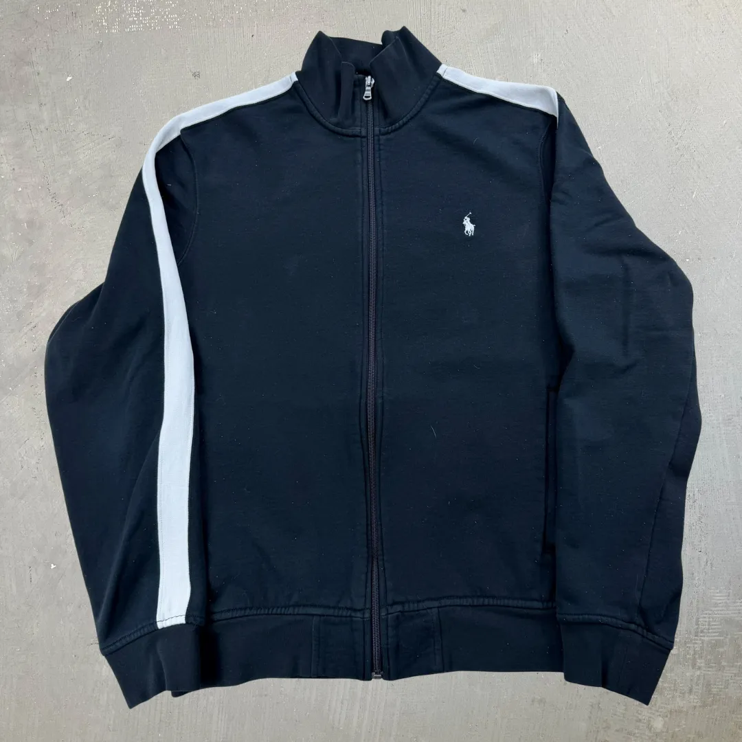 J- Vintage Polo Ralph Lauren Embroidered Track Jacket- L sold by HG Vintage