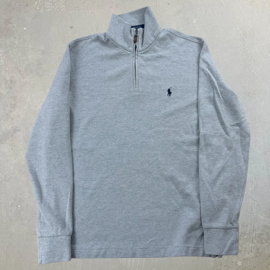 J- Vintage Polo Ralph Lauren Quarter Zip Crewneck - S sold by HG Vintage