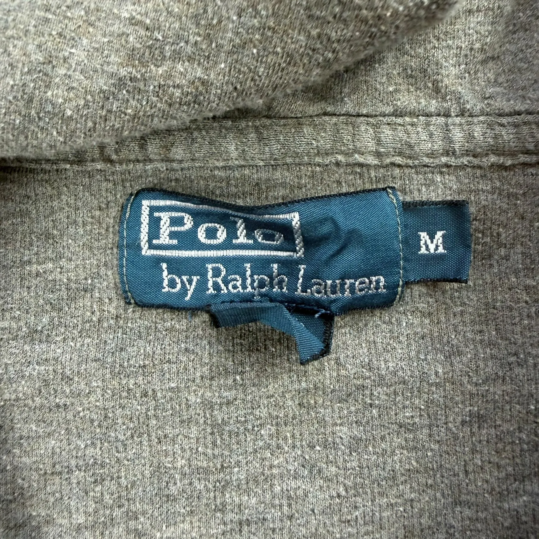 J- Vintage Ralph Lauren Grey Embroidered Zip Up Hoodie - M sold by HG Vintage product image thumbnail 4