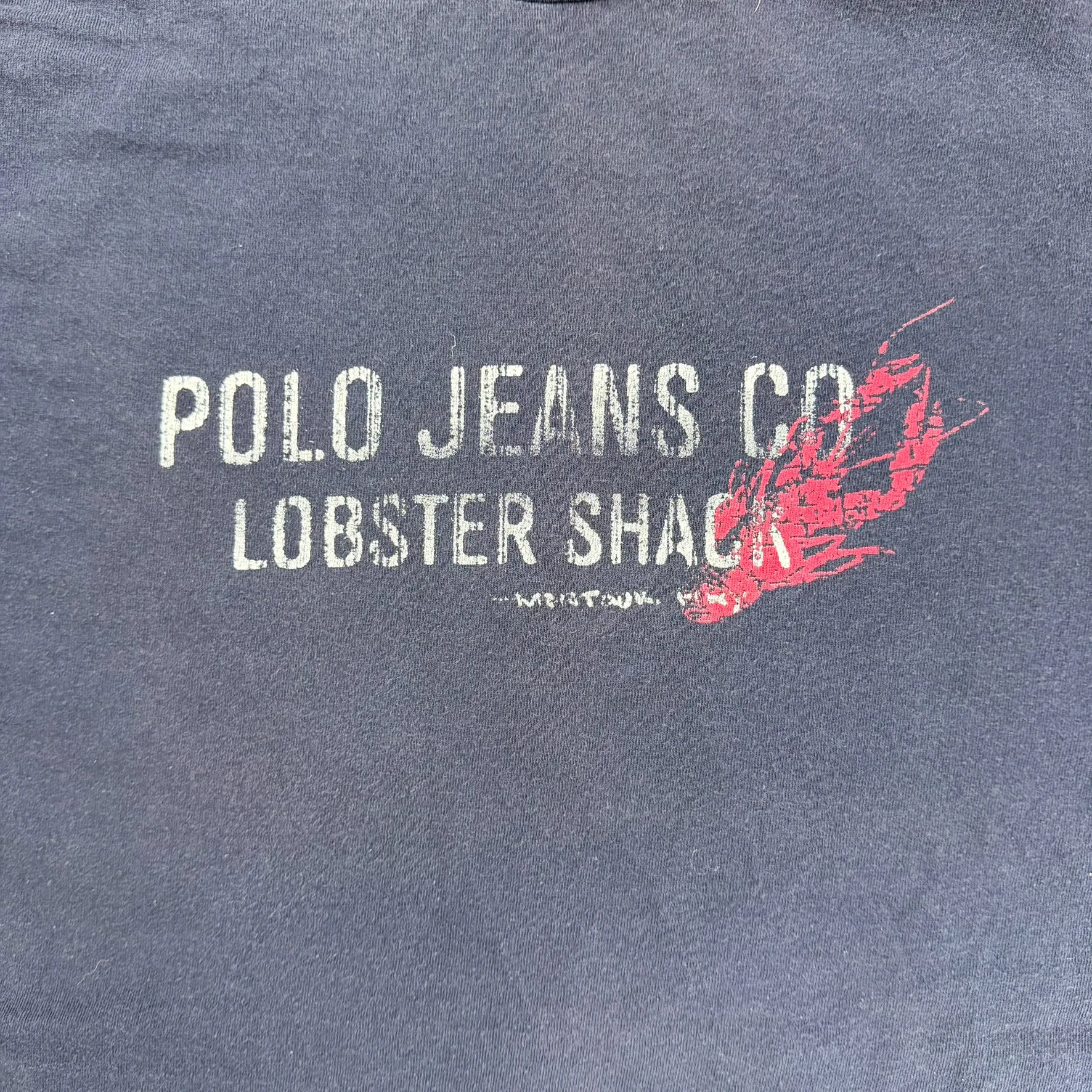 J- Vintage Polo Jeans Ralph Lauren Lobster Shack Tee - S sold by HG Vintage product image thumbnail 2
