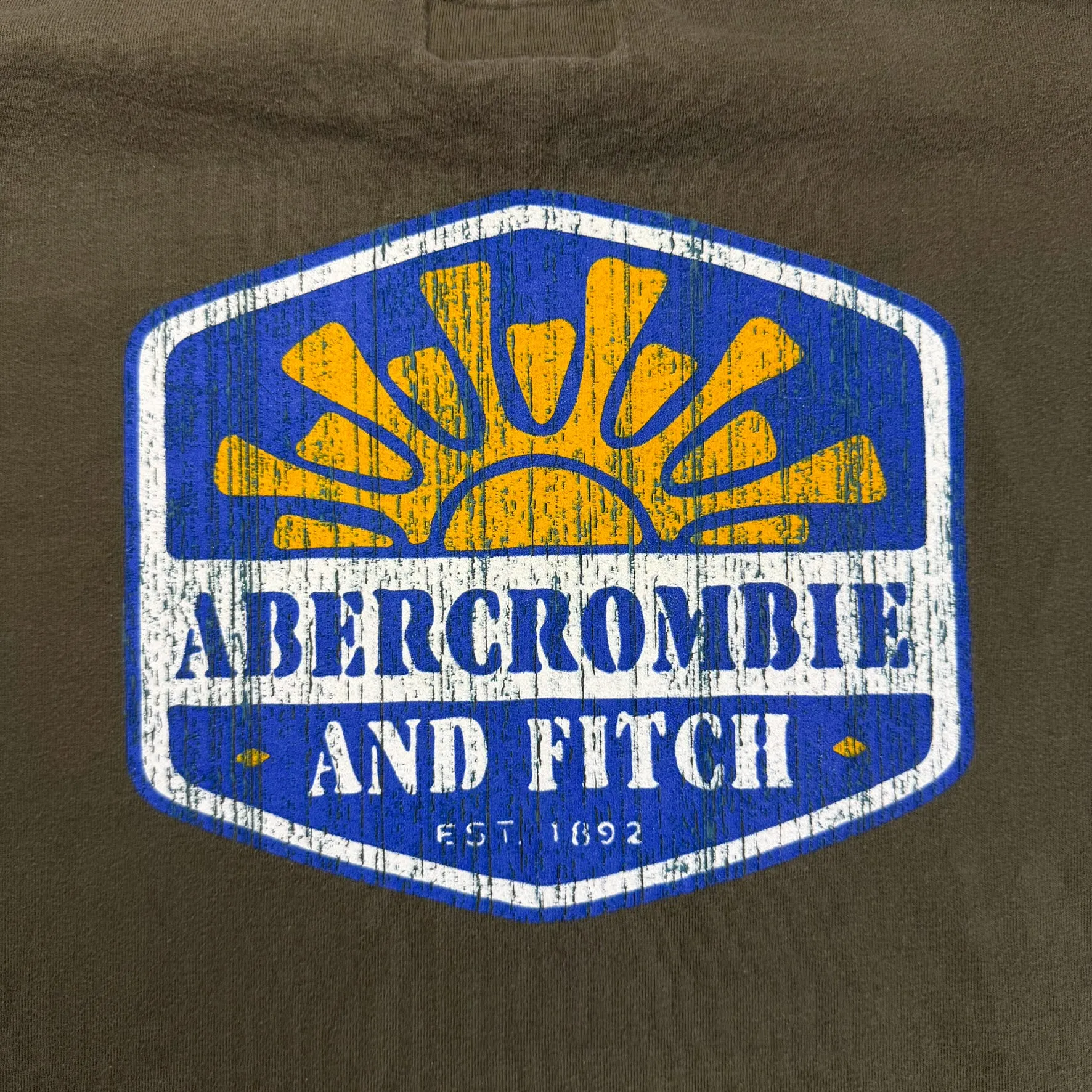 J- Vintage Abercrombie & Fitch Authentic & Original Text Tee - XL sold by HG Vintage product image thumbnail 4