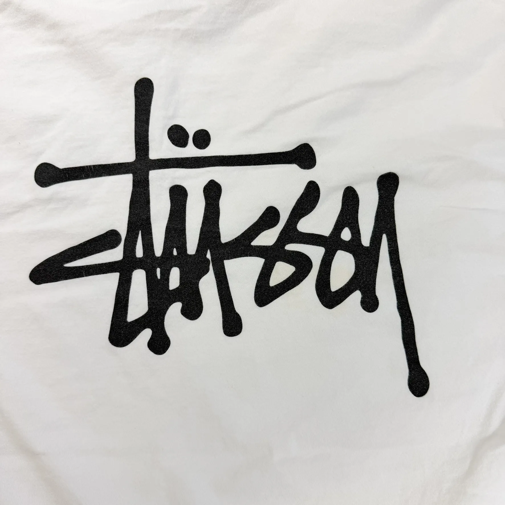 J- Vintage Stussy Text Logo Long Sleeve Tee - L sold by HG Vintage product image thumbnail 4