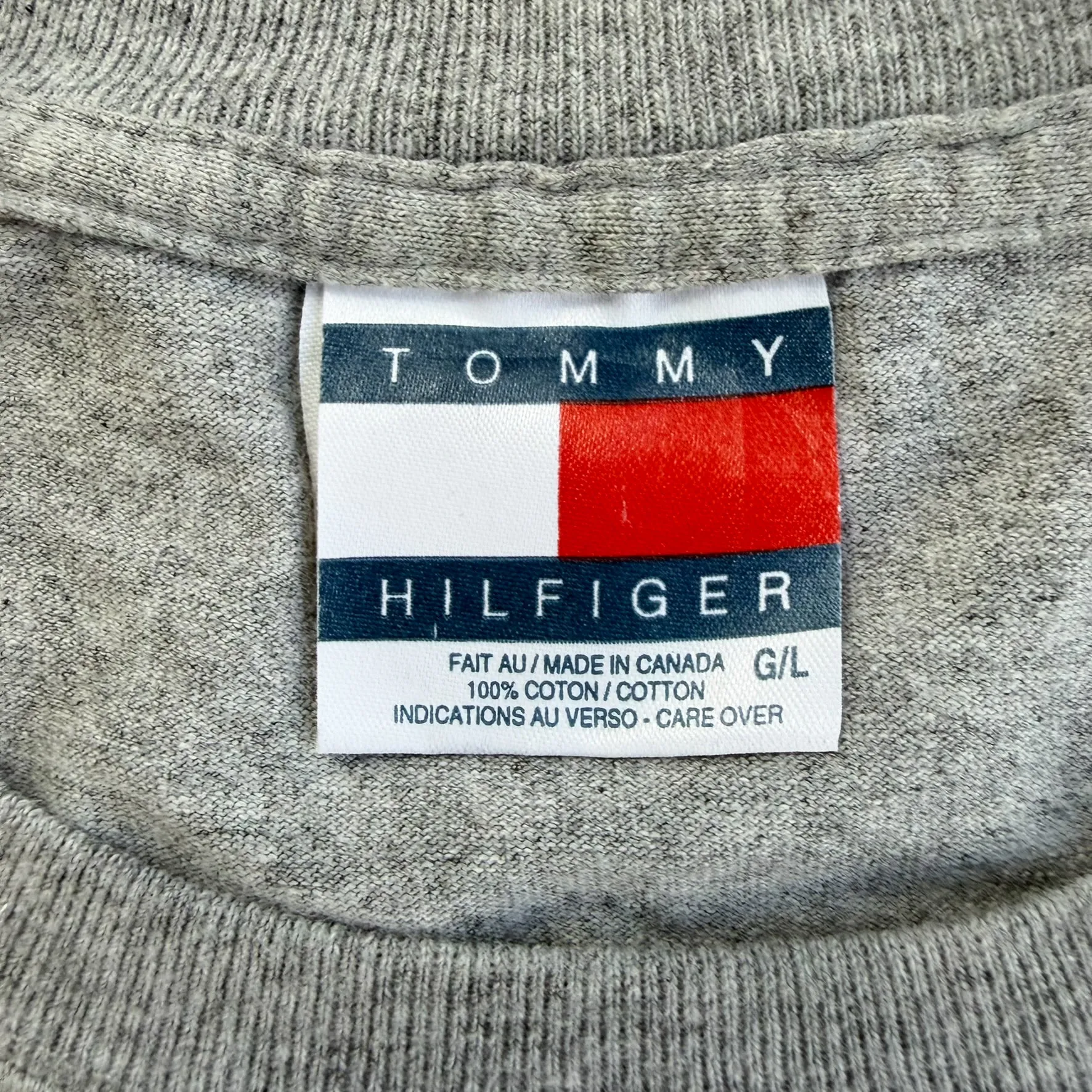 J- Vintage Tommy Hilfiger Jumbo Logo Graphic Tee - L sold by HG Vintage product image thumbnail 3