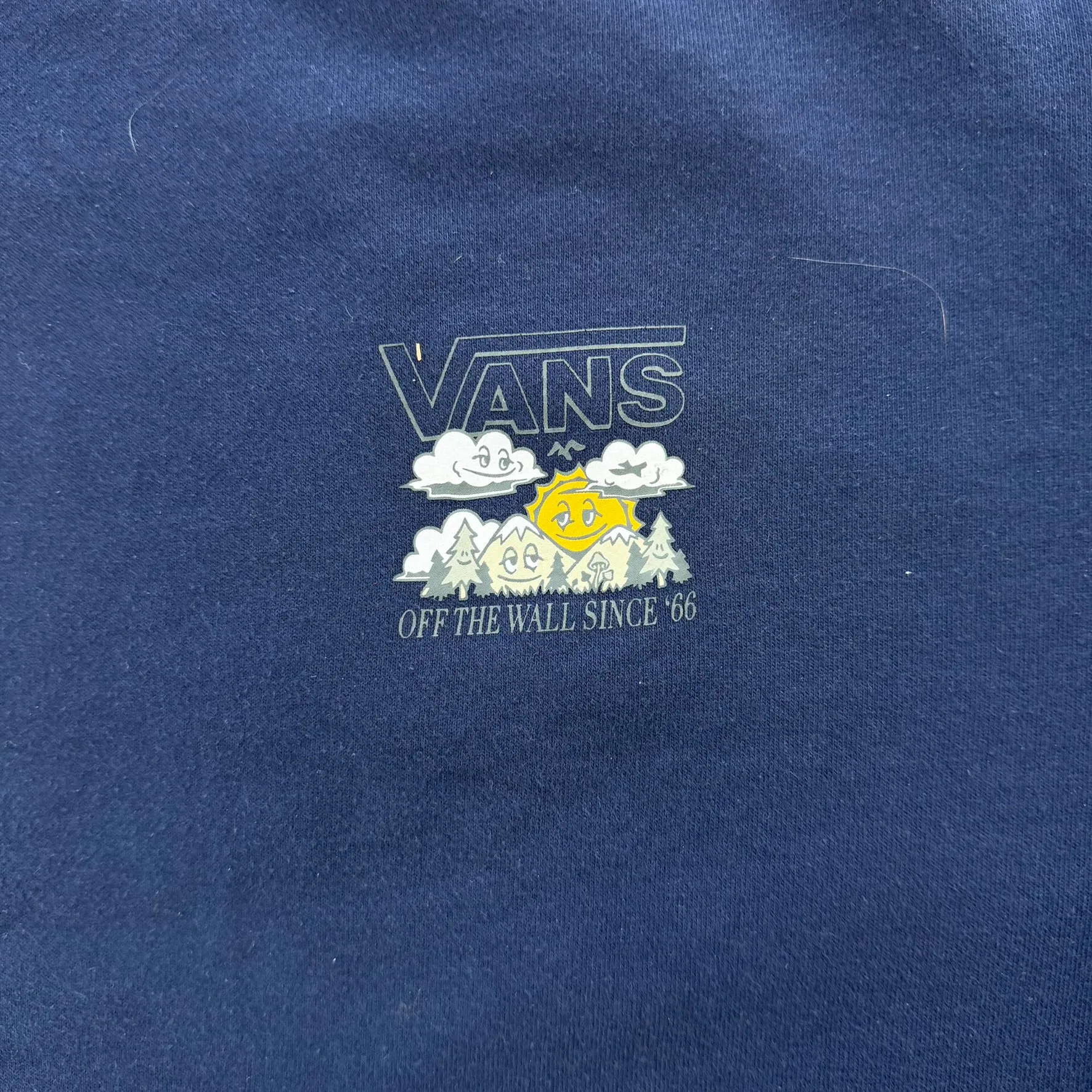 J- Vans Off The Wall Sun & Cloud Smiling Graphic Crewneck - XL sold by HG Vintage product image thumbnail 2